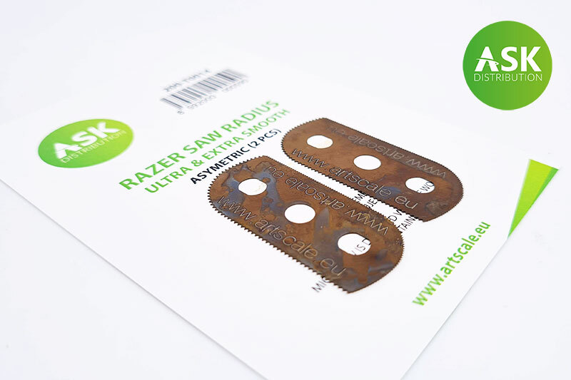 Ask Razor Saw Radius - Ultra & Extra Smooth Asymmetric 100/65 Teeth (2pcs)