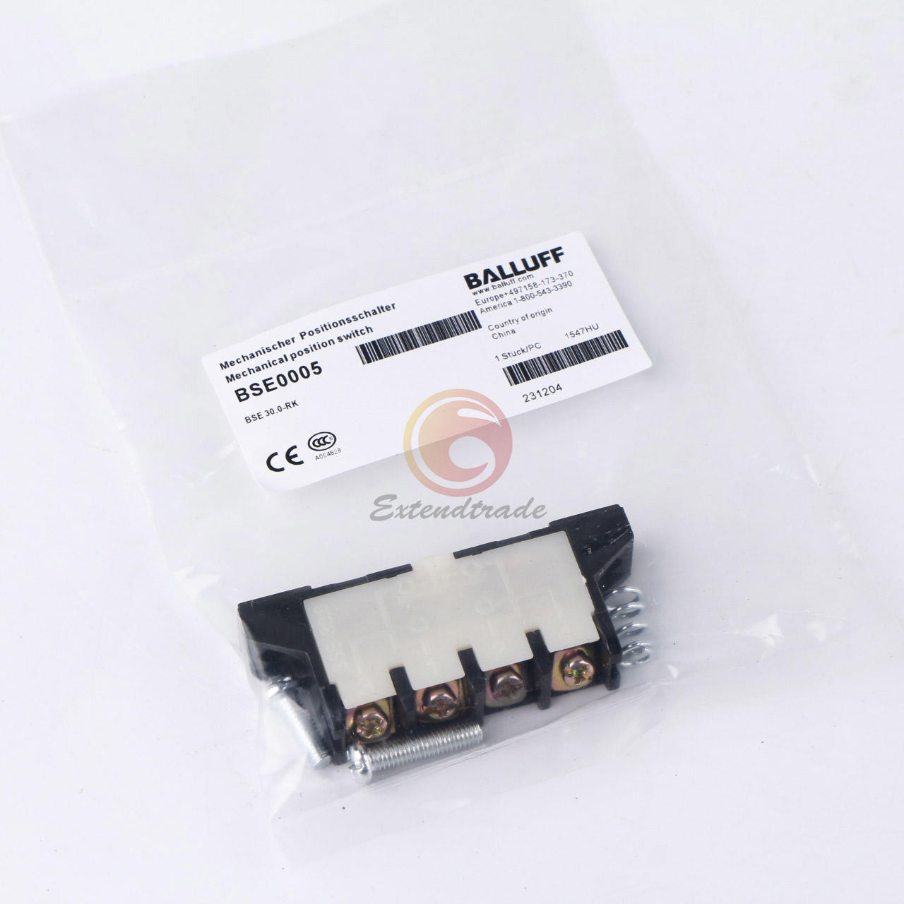 ONE for BALLUFF BSE 30.0 RK MECHANICAL SWITCH ELEMENT BSE0005 New