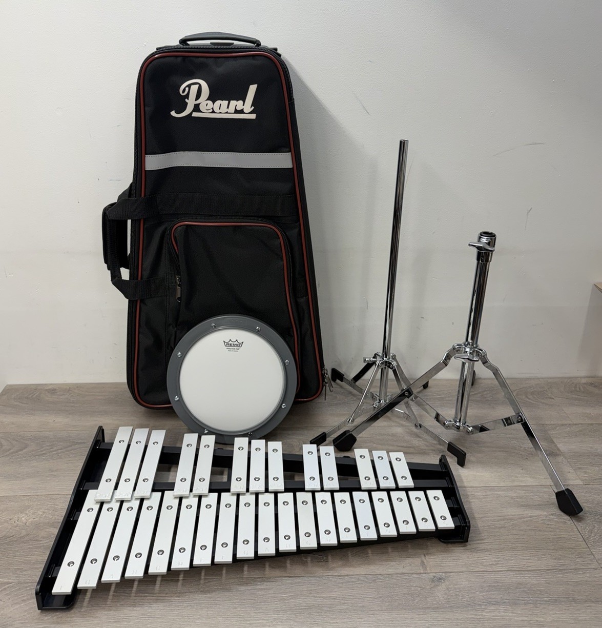 Pearl PK910C Educational Bell Kit With Rolling Bag *Incomplete Read*
