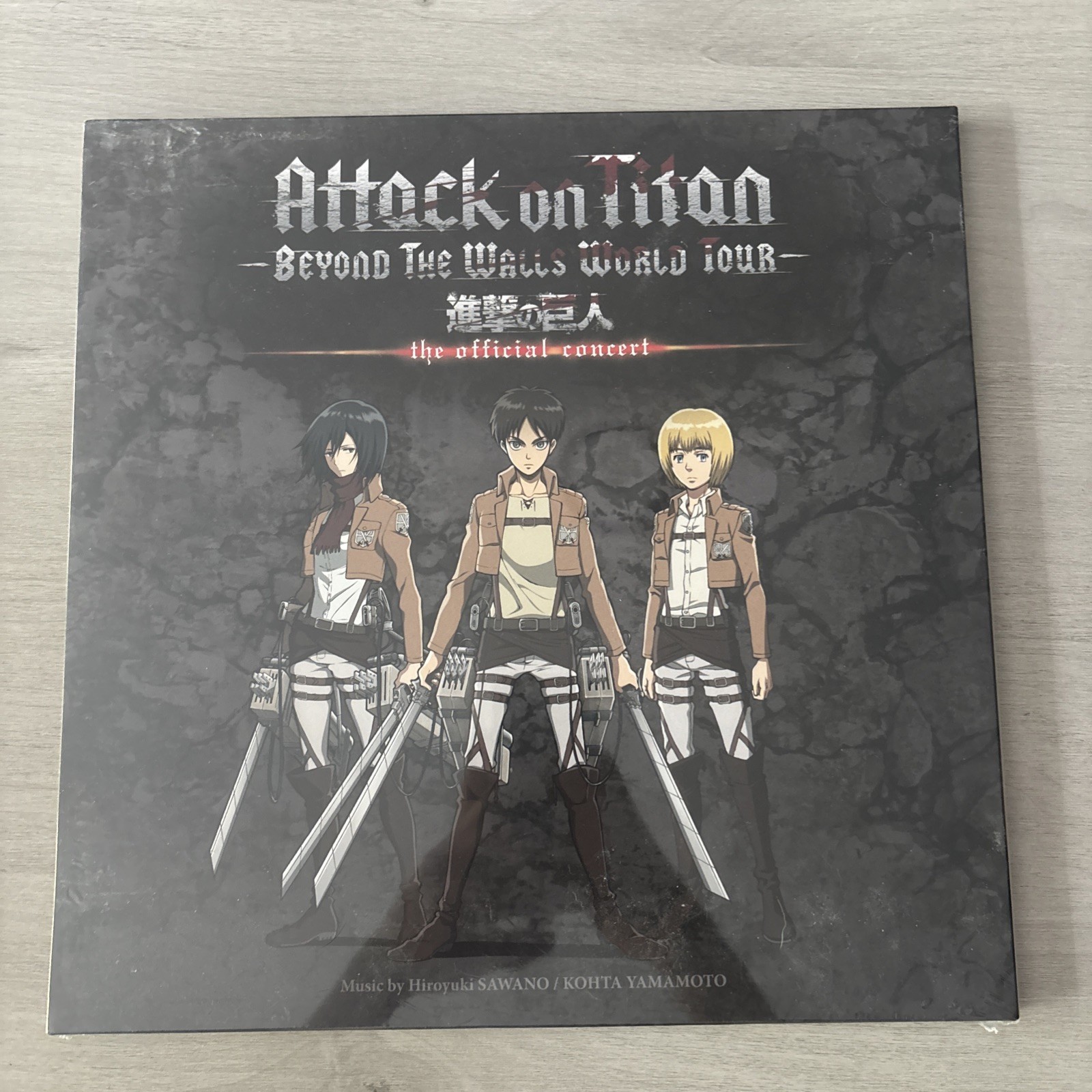 Attack on Titan Beyond the Walls World Tour CONCERT EXCLUSIVE Vinyl