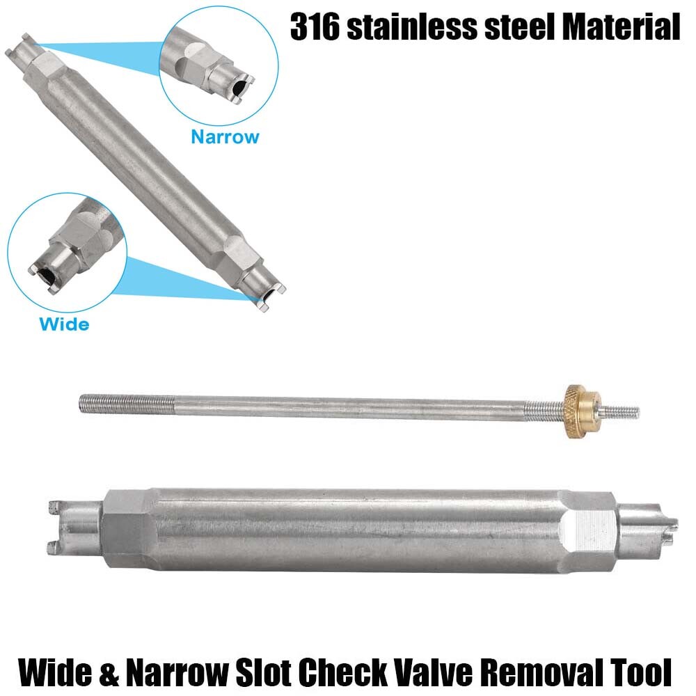 For Lantern Stove DOUBLE END Check Valve Removal Wide Narrow Tool 220b and up