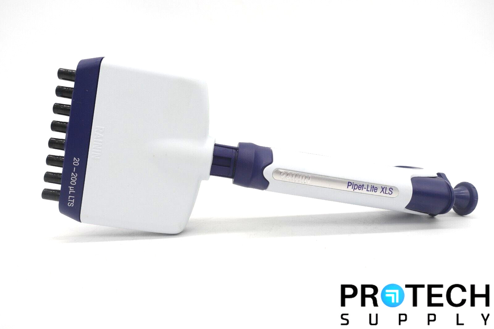 Rainin Pipet-Lite XLS L-200 / 20-200 uL LTS / 8-Channel Pipette with WARRANTY