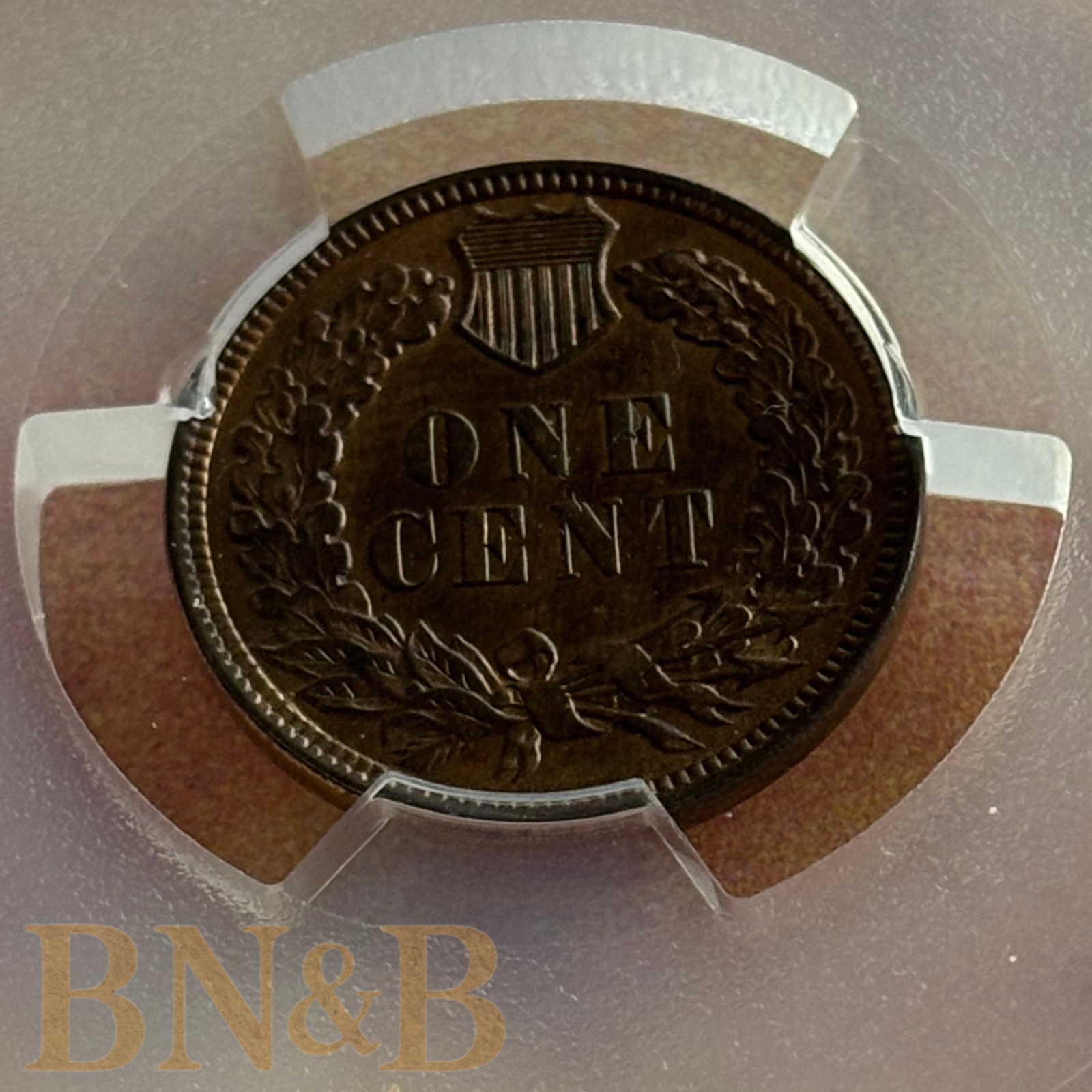 1907 Indian Head Cent PCGS Genuine Unc Detail