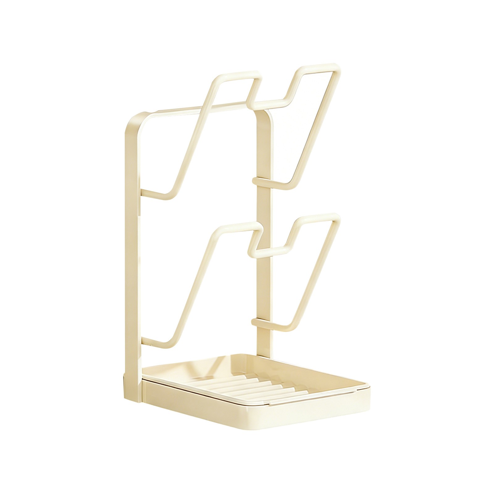 Kitchen Pot Lid Storage Rack, Pot Lid Holder, Multifunctional Pot Lids Organizer