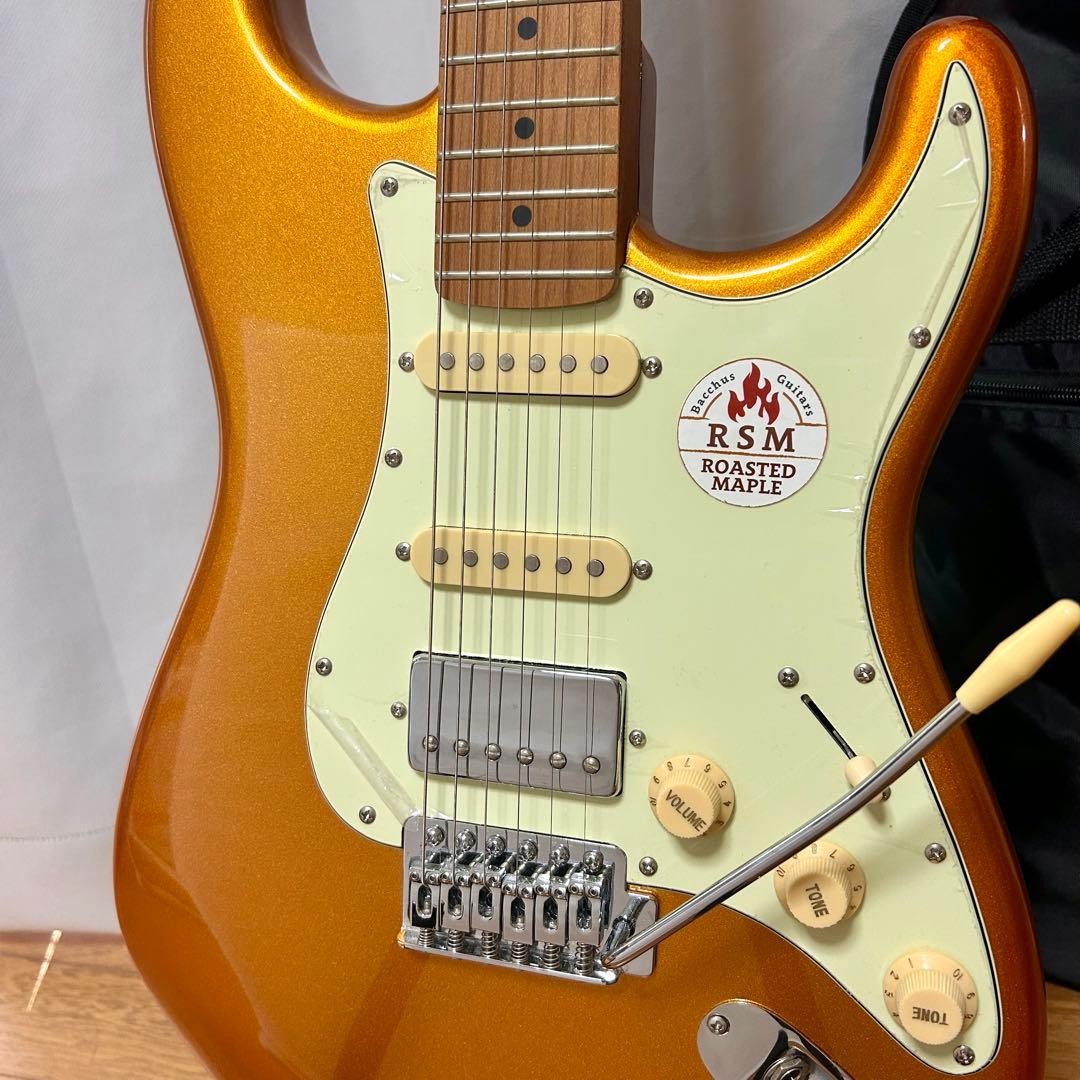 Bacchus Bst-2-Rsm Gold Guitar