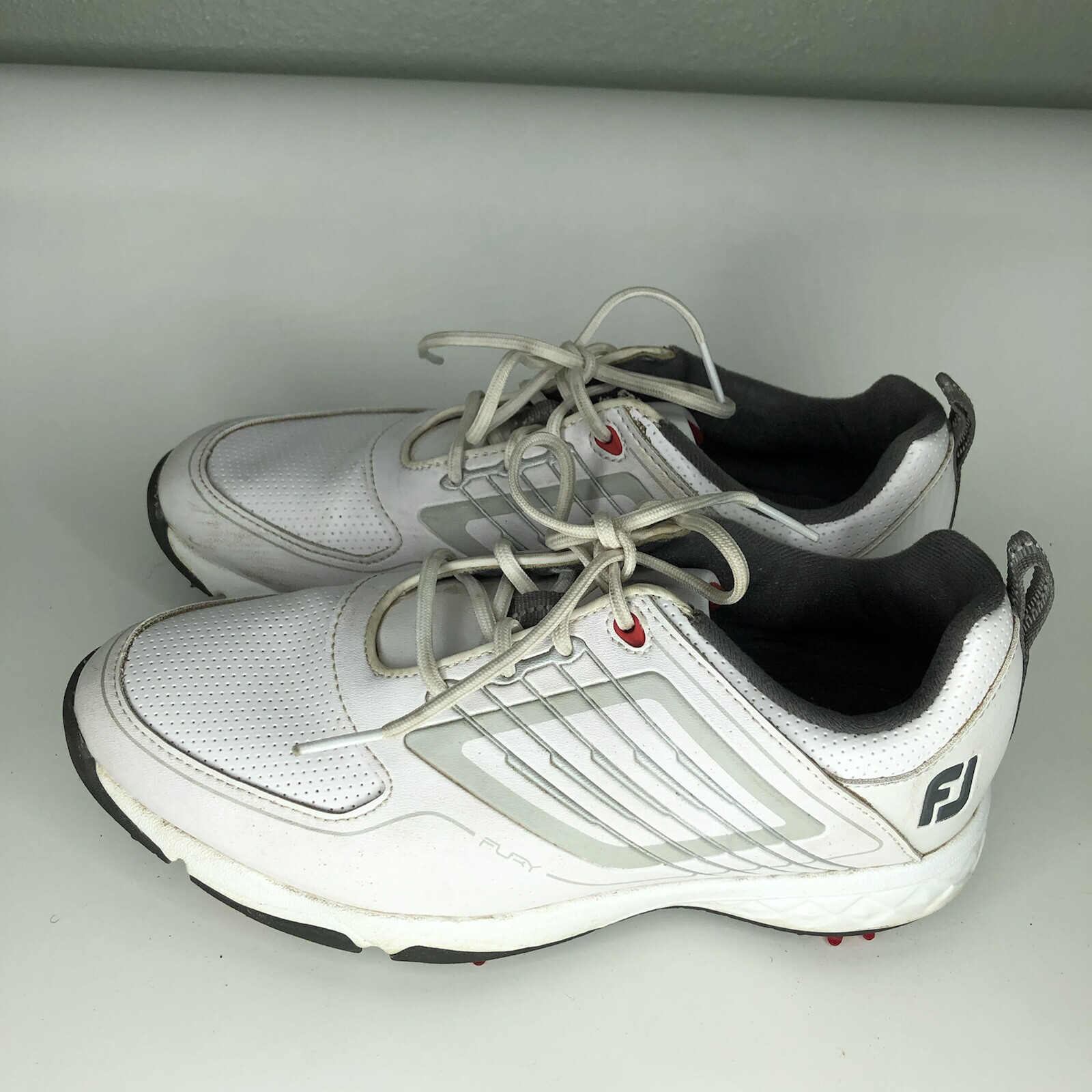 Footjoy Golf Shoes Men Size 5M White Color