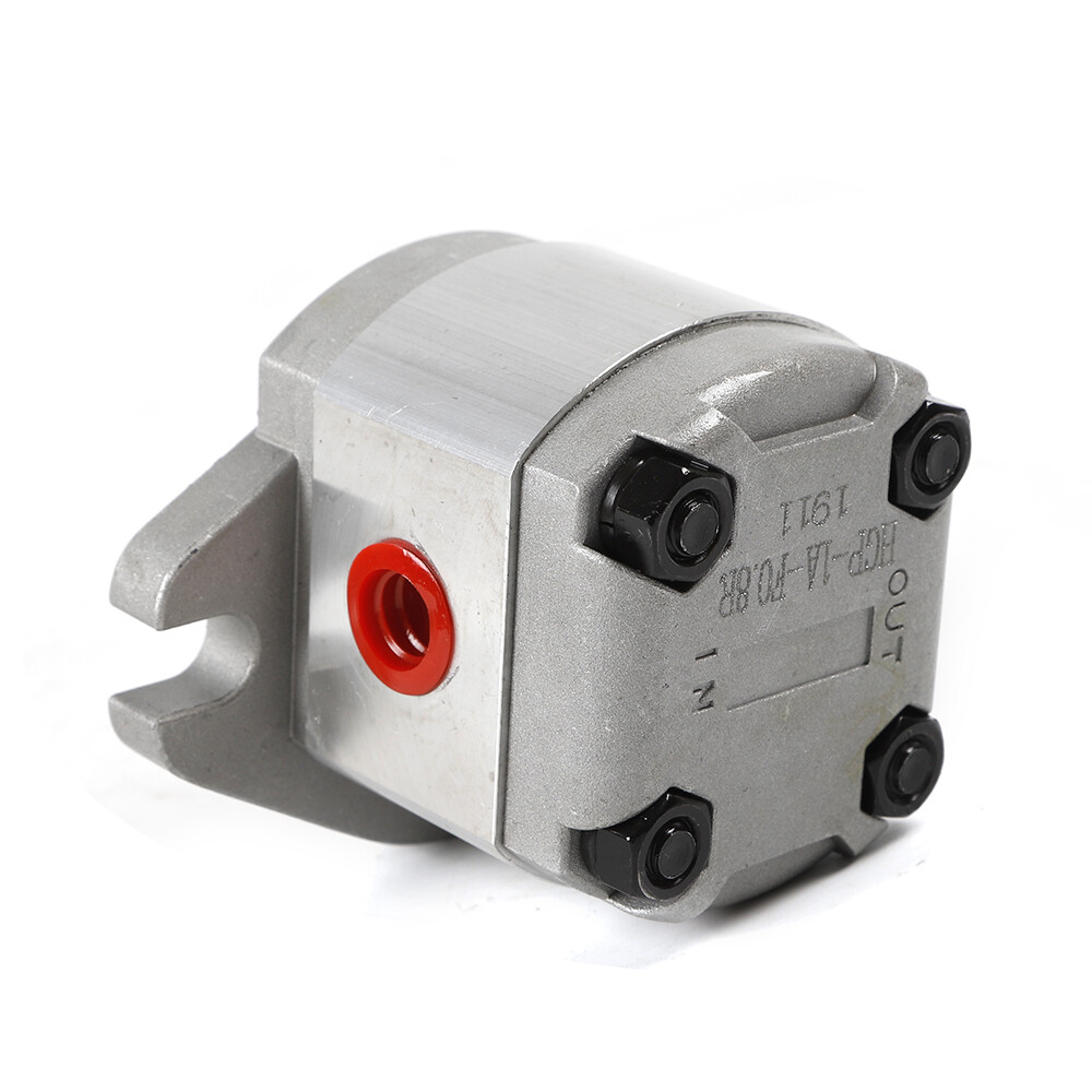 Hydraulic Gear Pump Flat Keyed Shaft SAE Flange Mounting Mini High Pressure