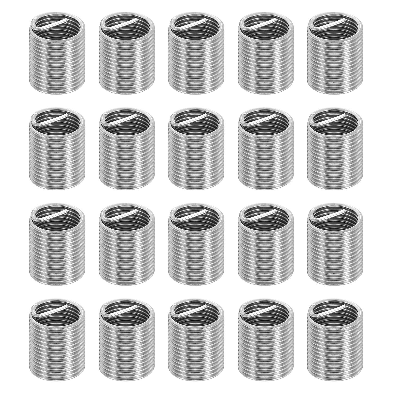 20pcs Wire Thread Inserts 3/8-24 UNF 2D 19mm Helical Threaded Sleeve