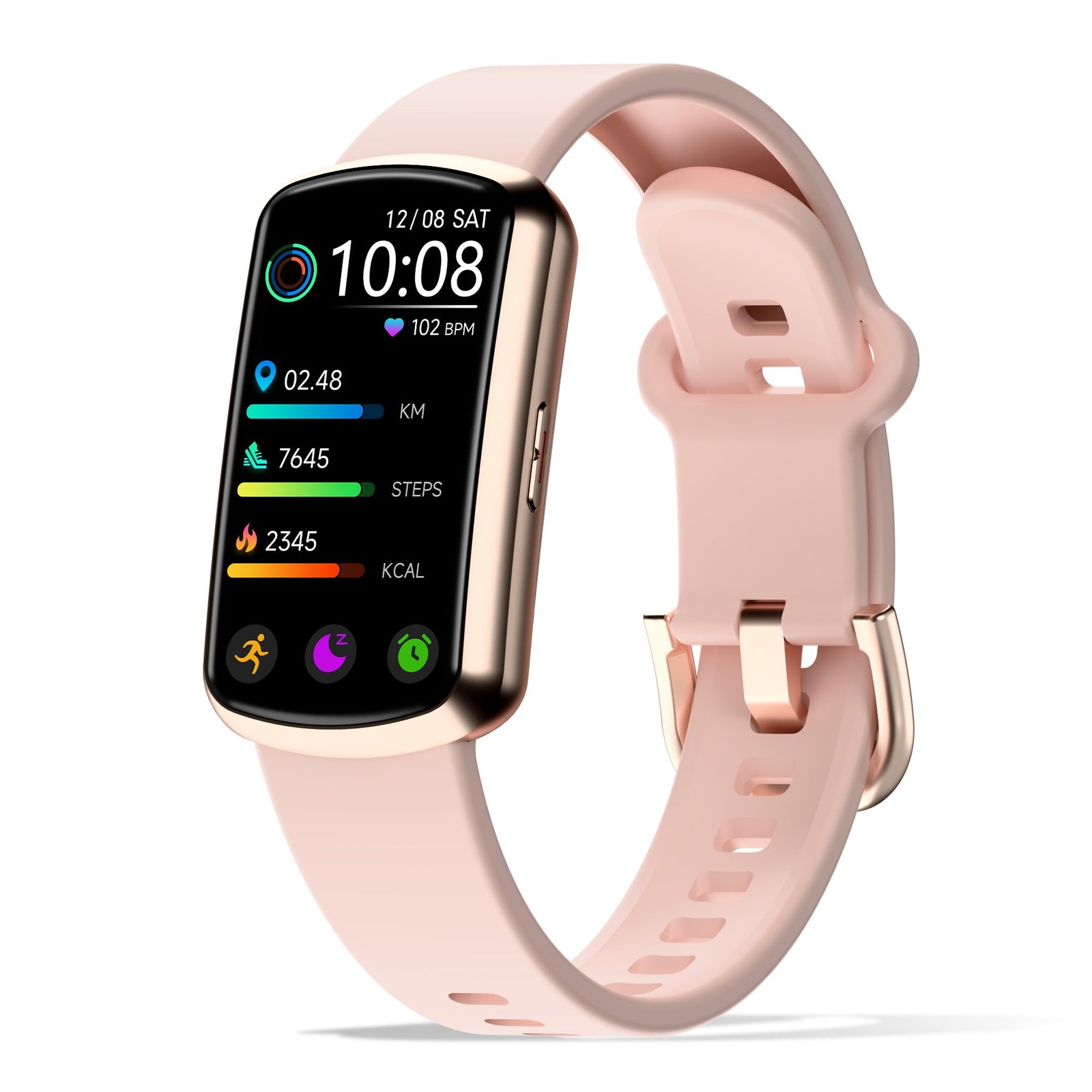 Fitness Tracker with 24/7 Heart Rate, with and Monitor, Bulit-in 120+ Sport M...