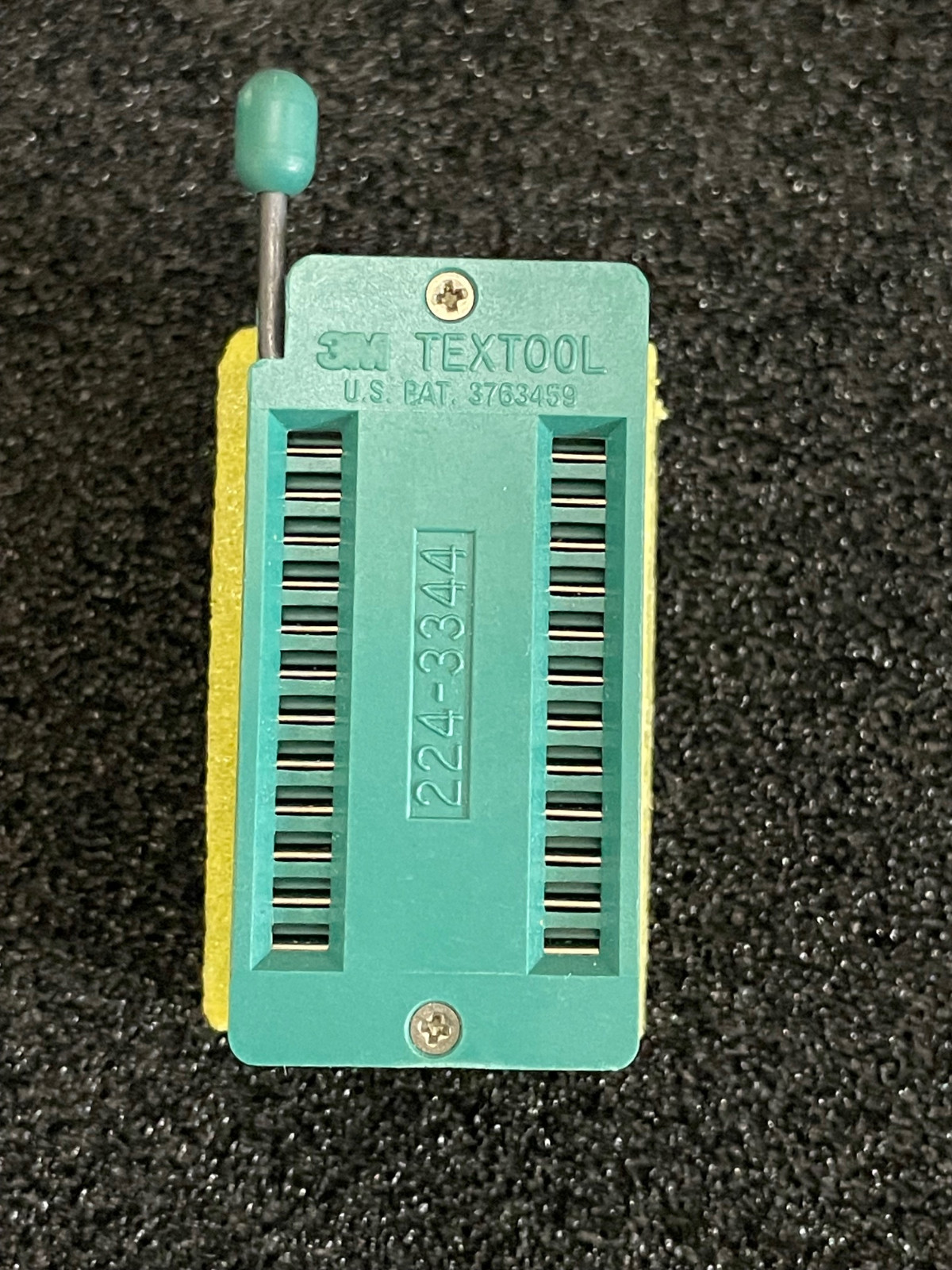 1pc 3M 224-3344  TEXTOOL DIP  ZIP SOCKET 24POS **NOS