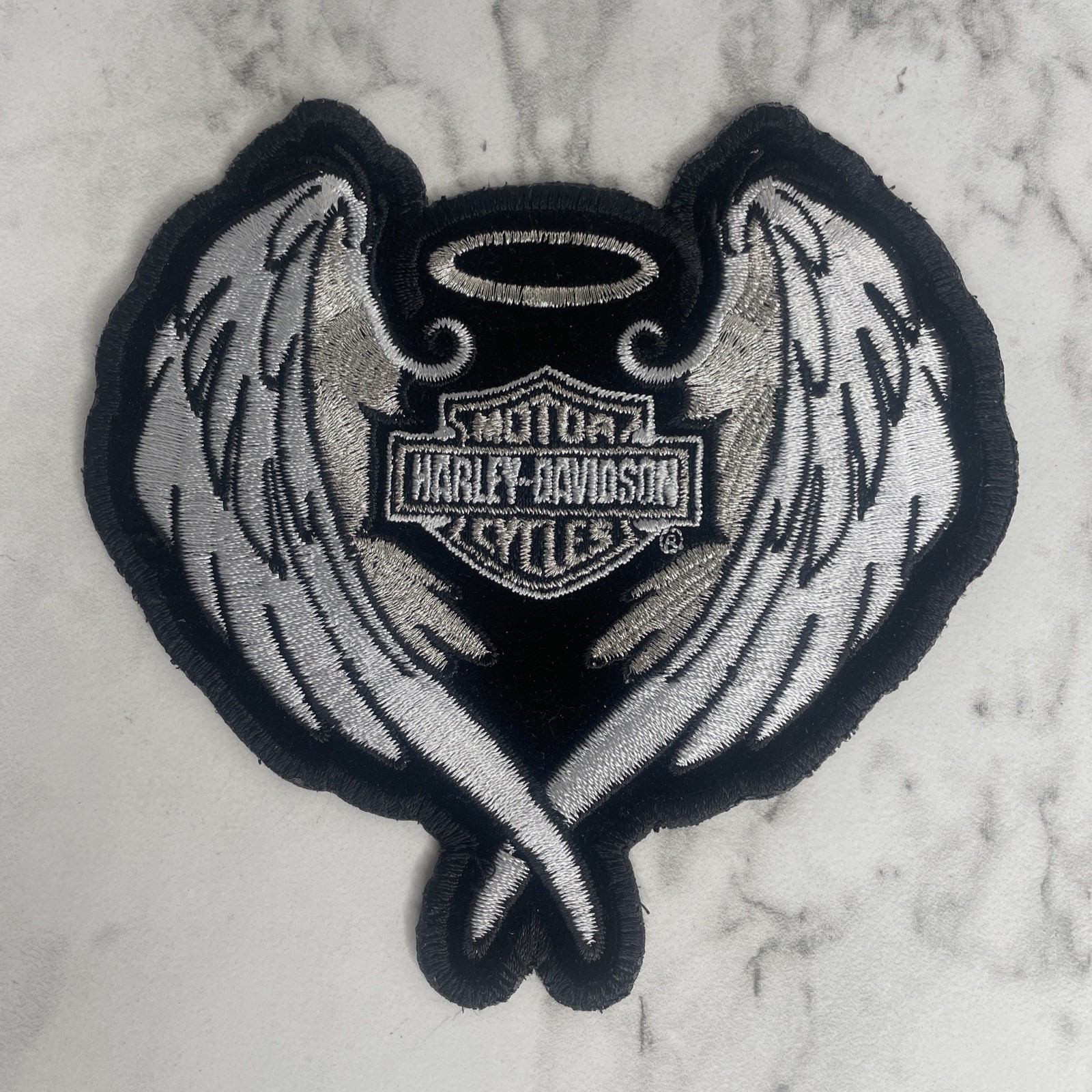 Harley Davidson Angel Wings Halo Patch Emblem A13