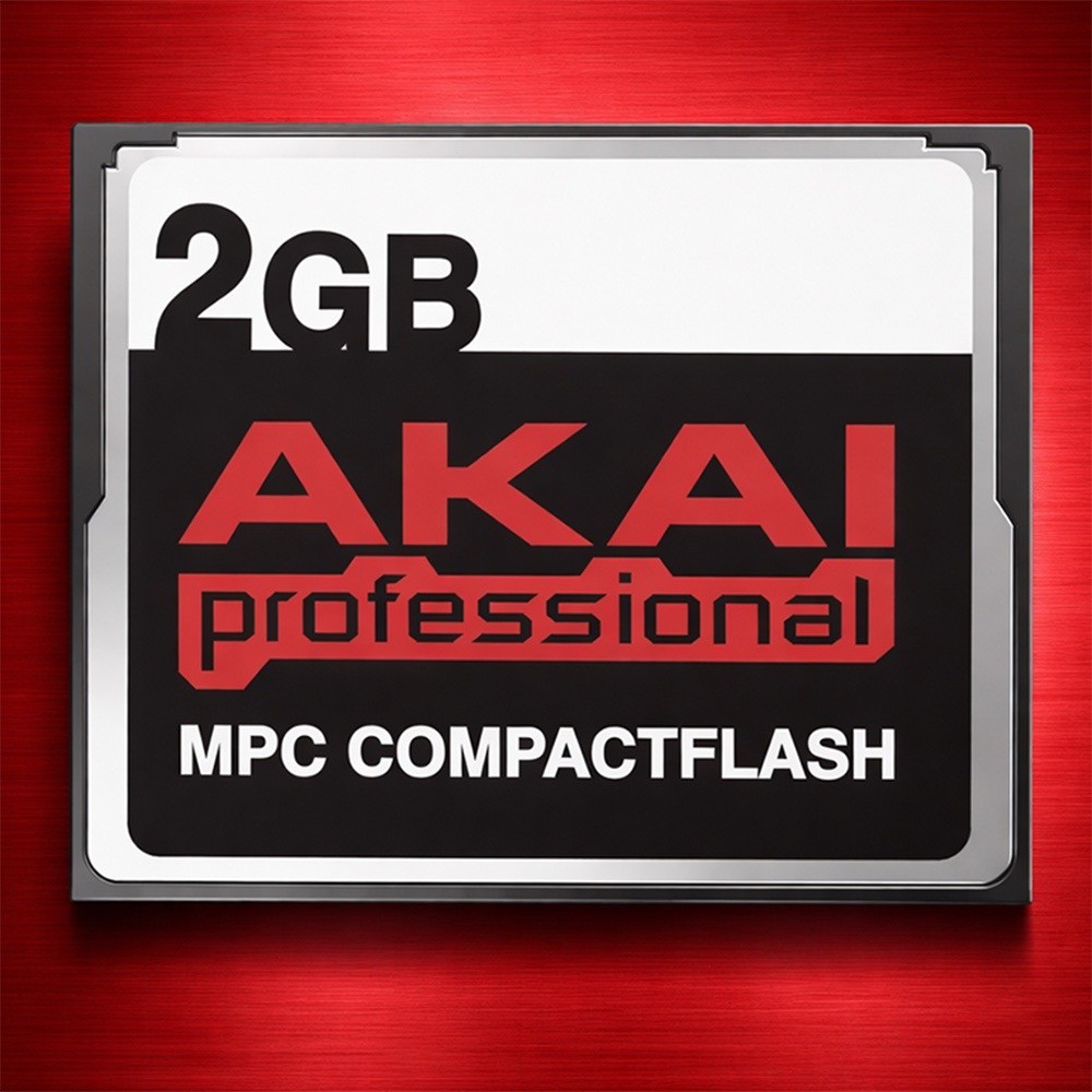 Akai 2GB CompactFlash CF Card for MPC 500, MPC 1000 & MPC 2500
