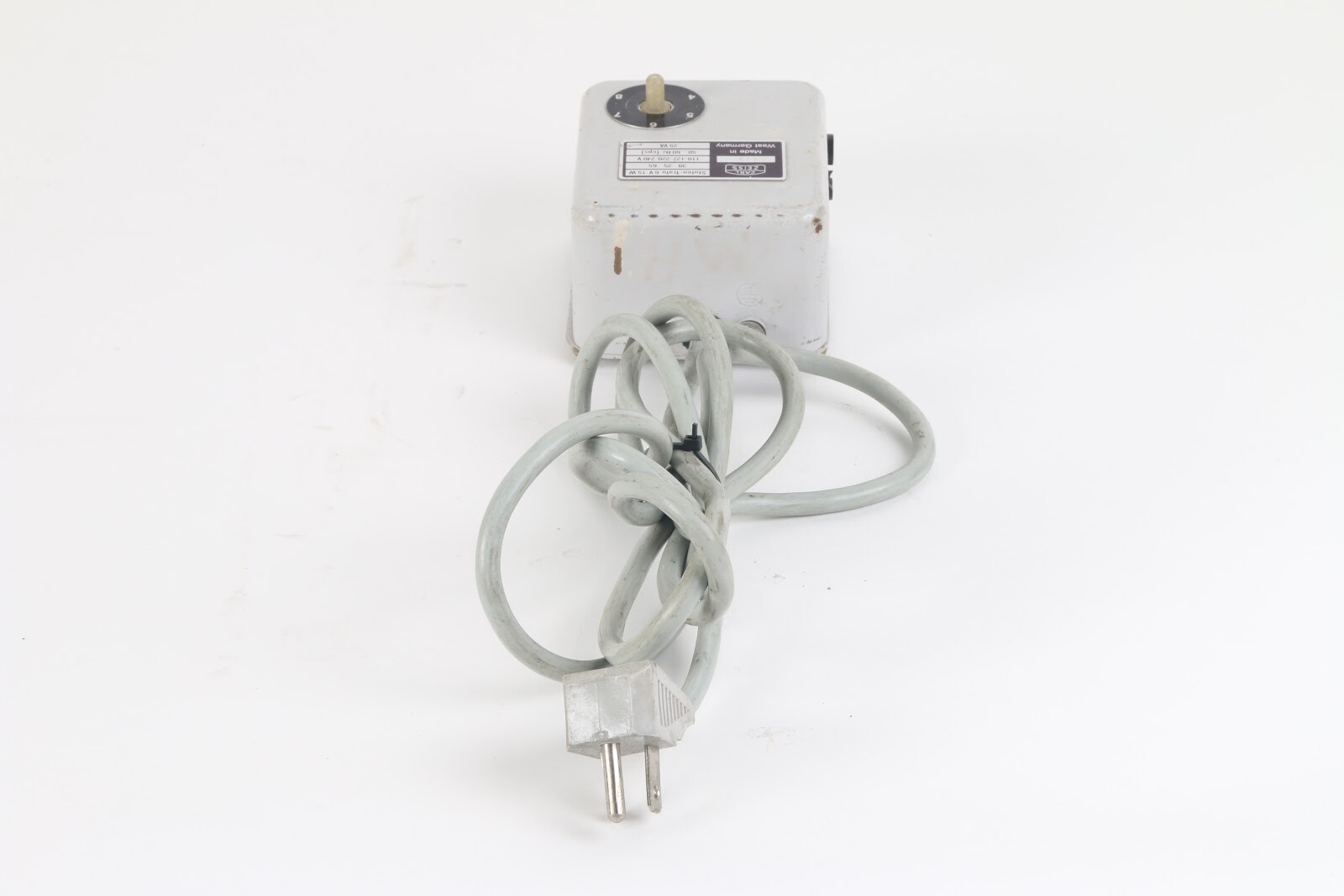 Carl Zeiss Stufen-Trafo Microscope Controller - Missing Knob Cover