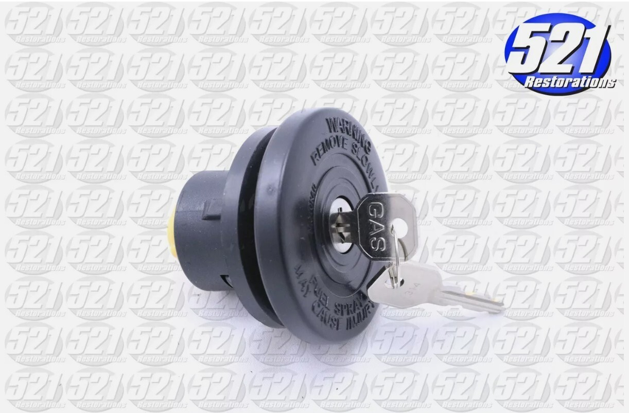 Locking Vented Gas Cap Fits 68-70 Coronet RoadRunner 71-4 Cuda 70-4 Challenger