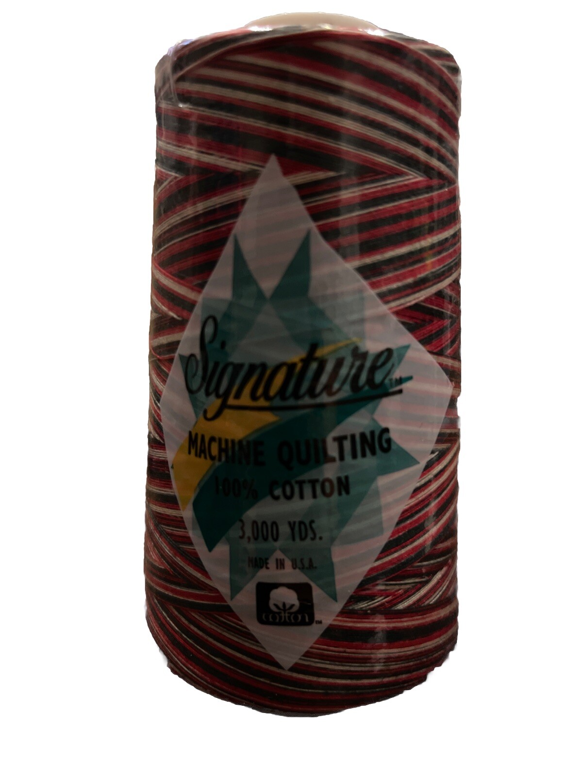 Holiday Signature 100% Cotton Variegated Thread Machine Quilting Made In USA.