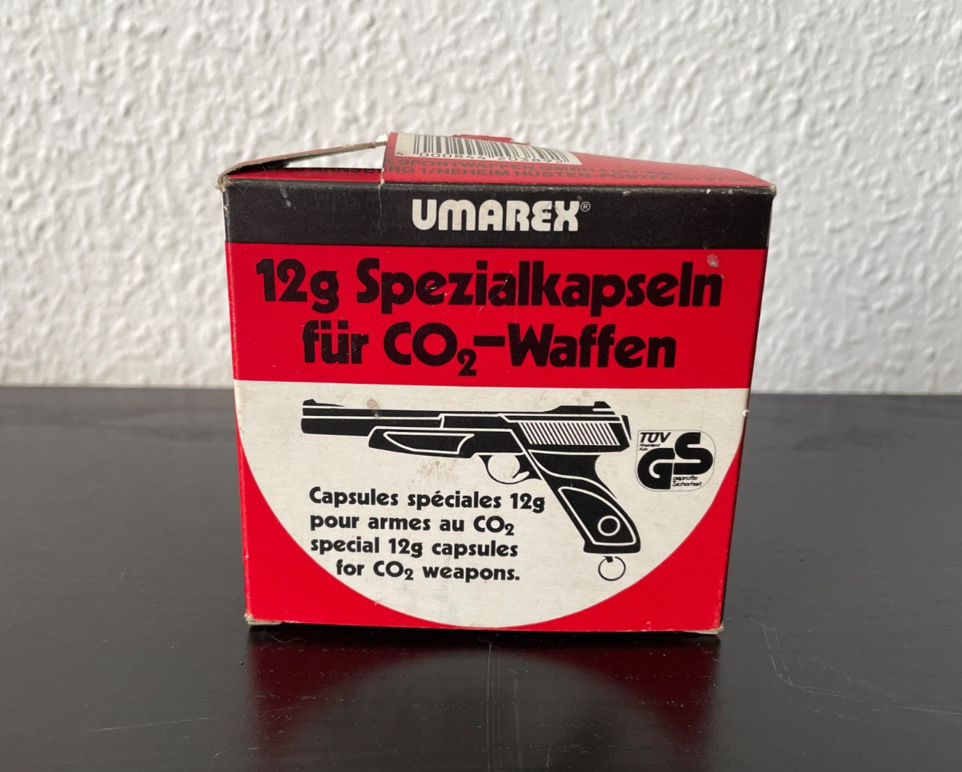 Old Umarex Co2 12g Capsules Vintage Lot of 6