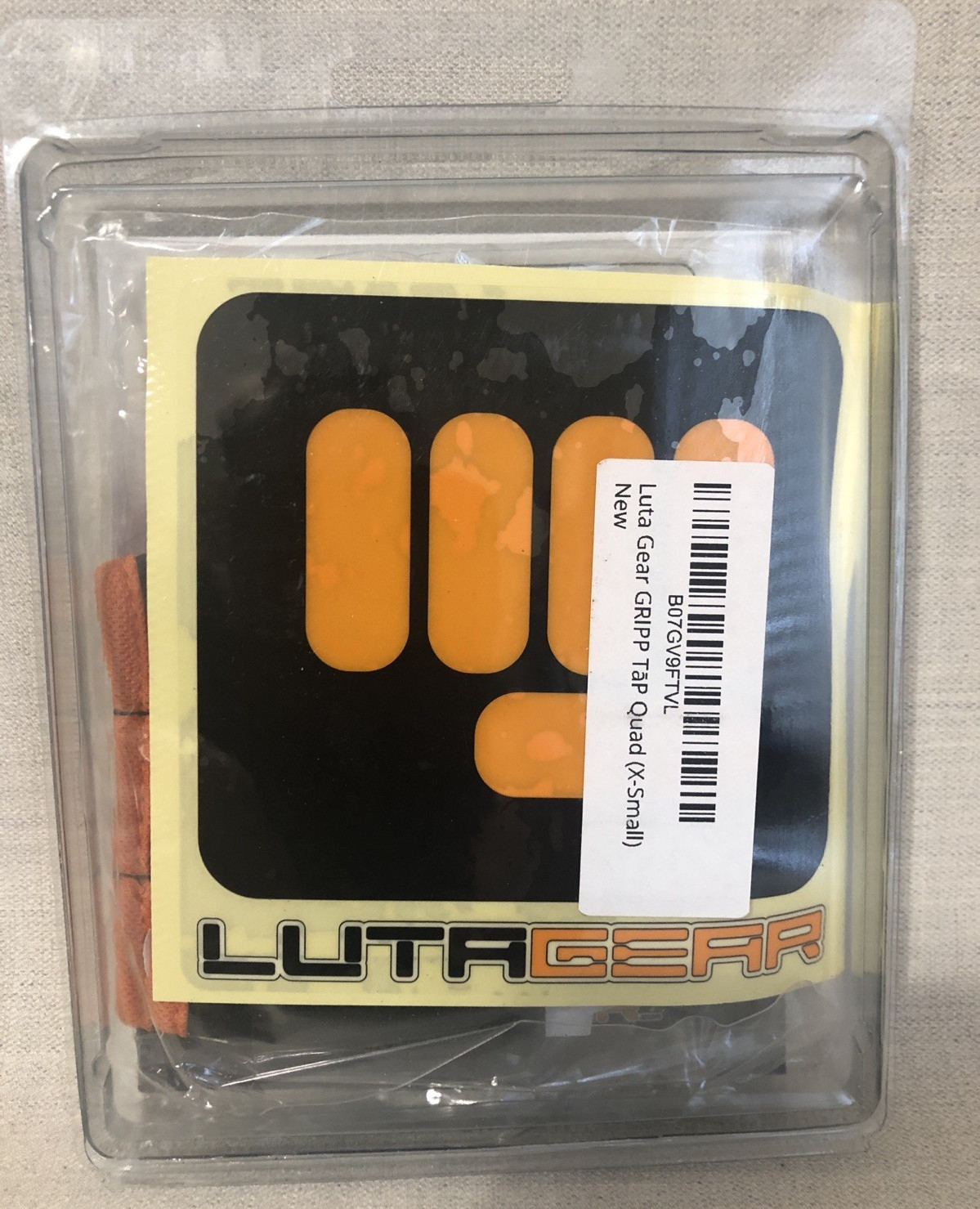 Luta Gear Gripp Tap Quad, Pair X-Small, Grappling Jiu Jitsu Sambo Judo Wrestling