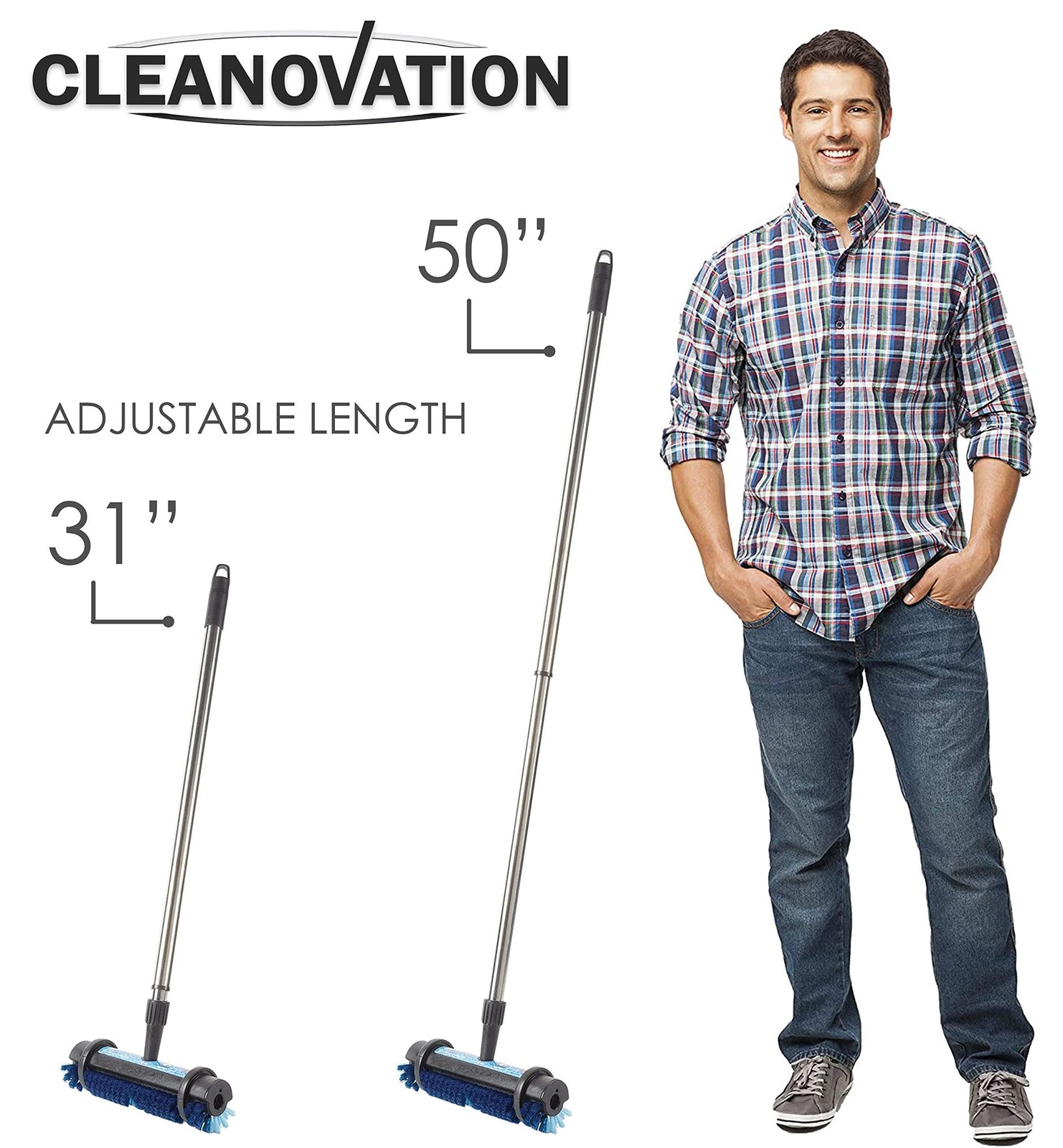 Rug Renovator/Carpet Cleaning Brush