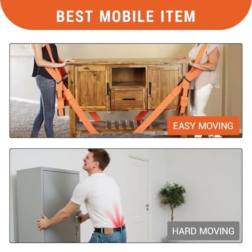 Moving Straps Lifting (Padding)- one Person 2-Person Lifting and Moving