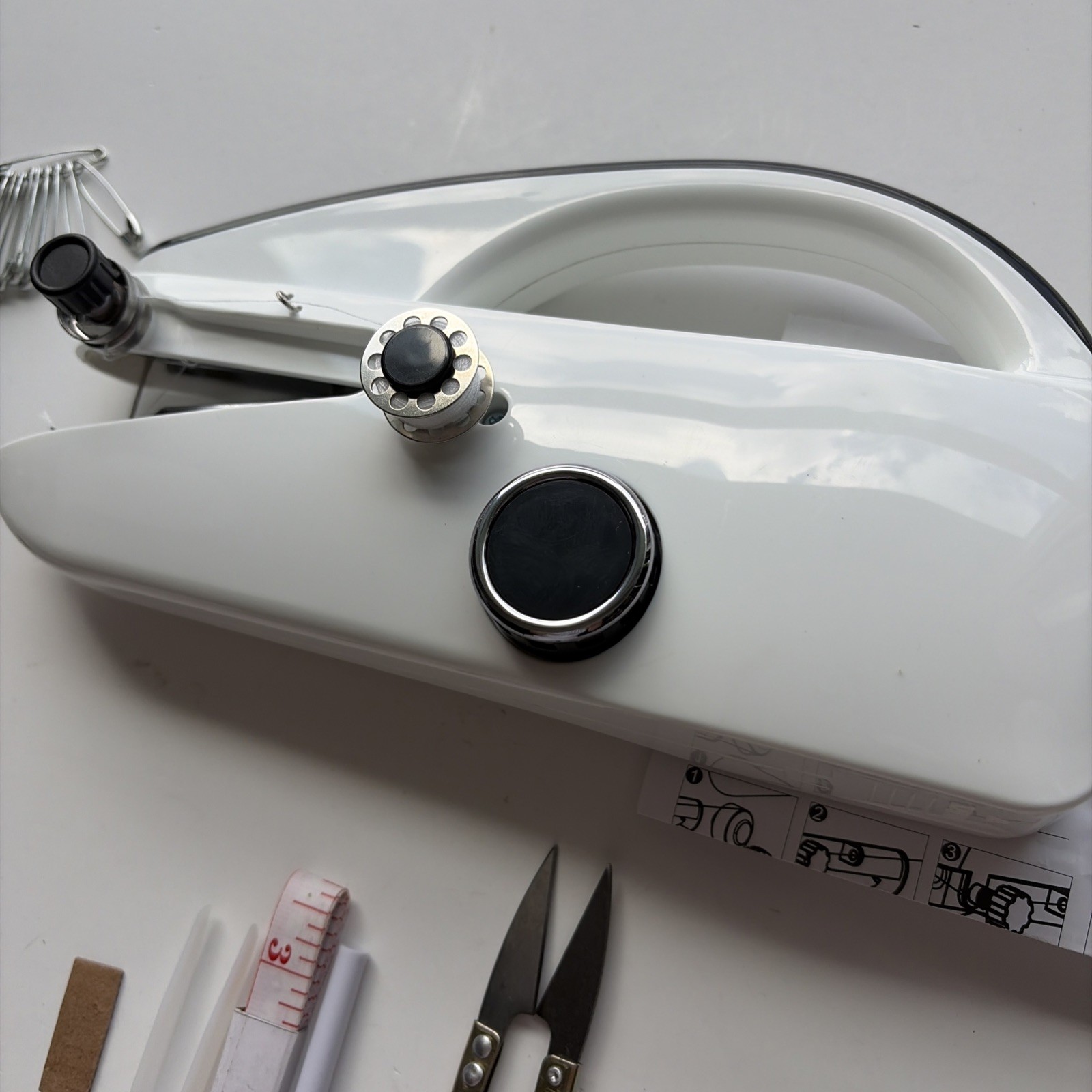Handheld Sewing Machine for Beginners, Portable Mini Hand Sewing Machine