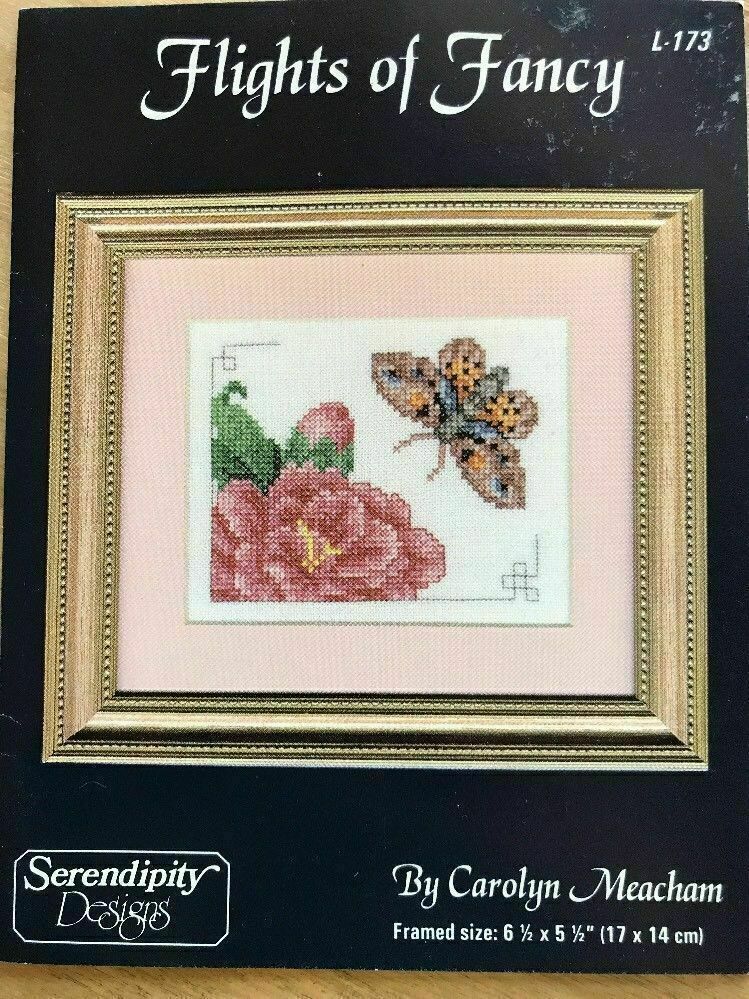 Cross Stitch Pattern Carolyn Meacham Flight of Fancy