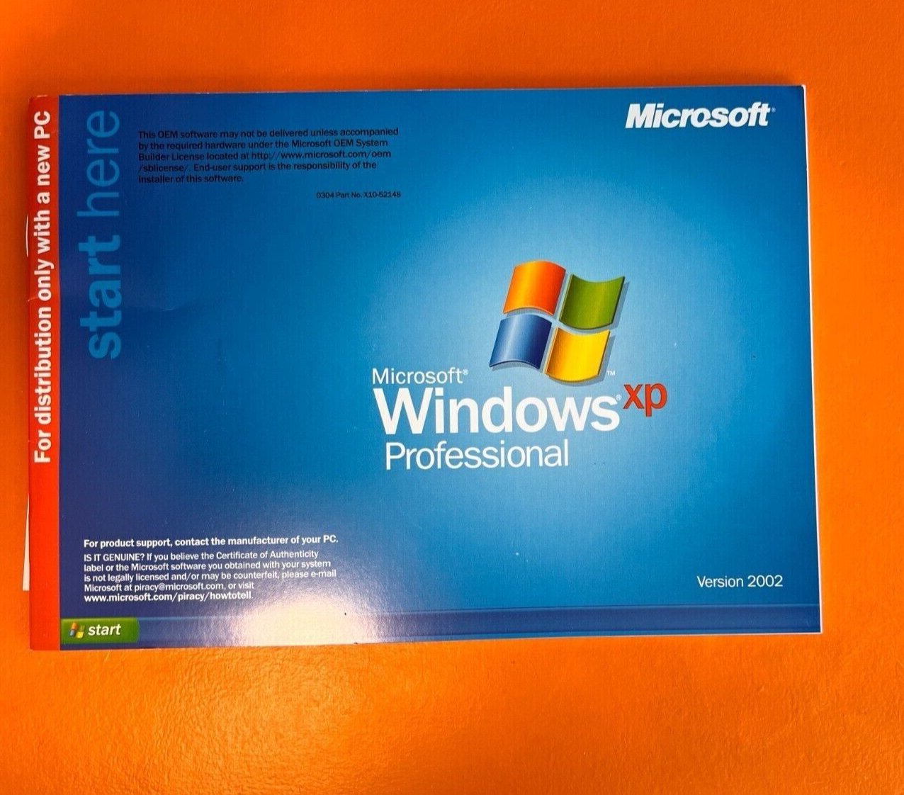 Microsoft Windows XP Pro Key and Disk Service Pack 2