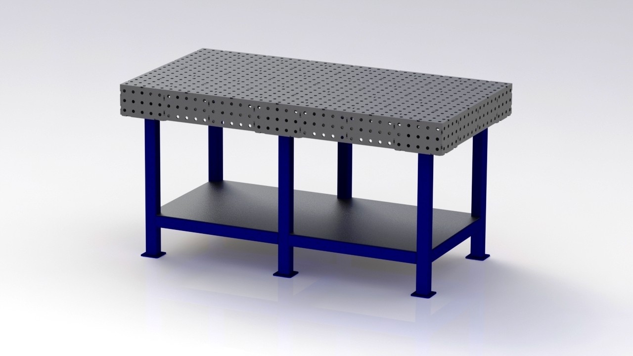 Welding Bench DXF Files / Fixture Table  1750mm X 900mm Laser Cut 240+ SOLD