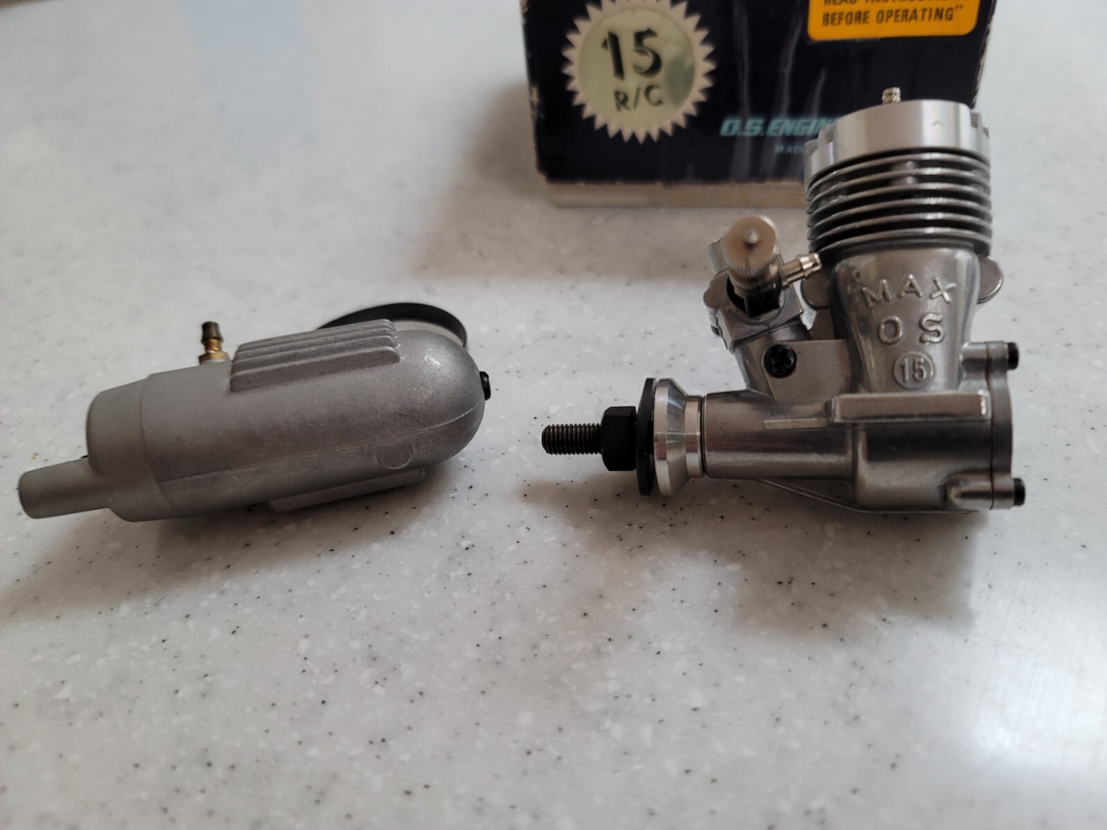 Brand New MAX OS 15 Model Engine with muffler
