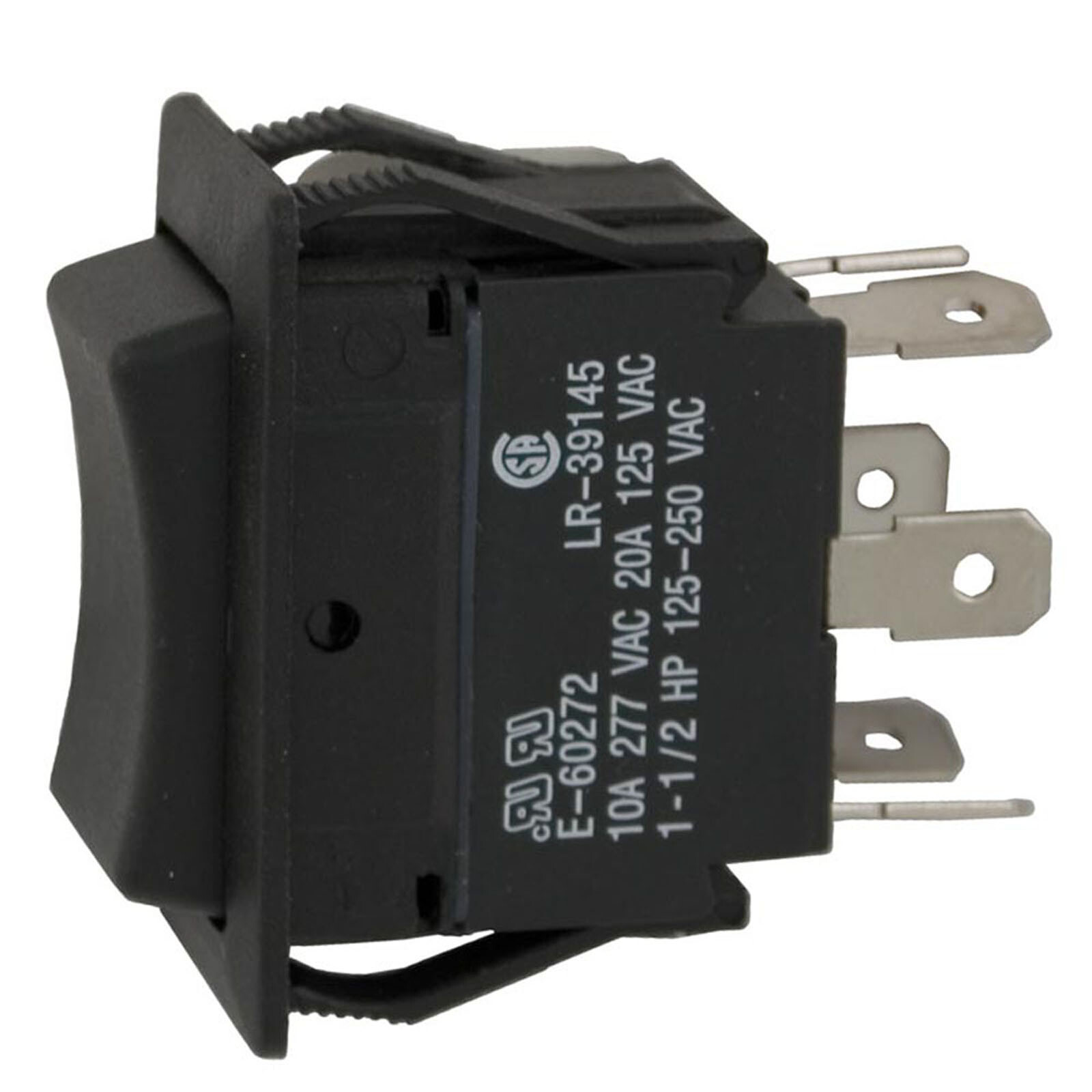 Rocker Switch, DPDT, Center Off
