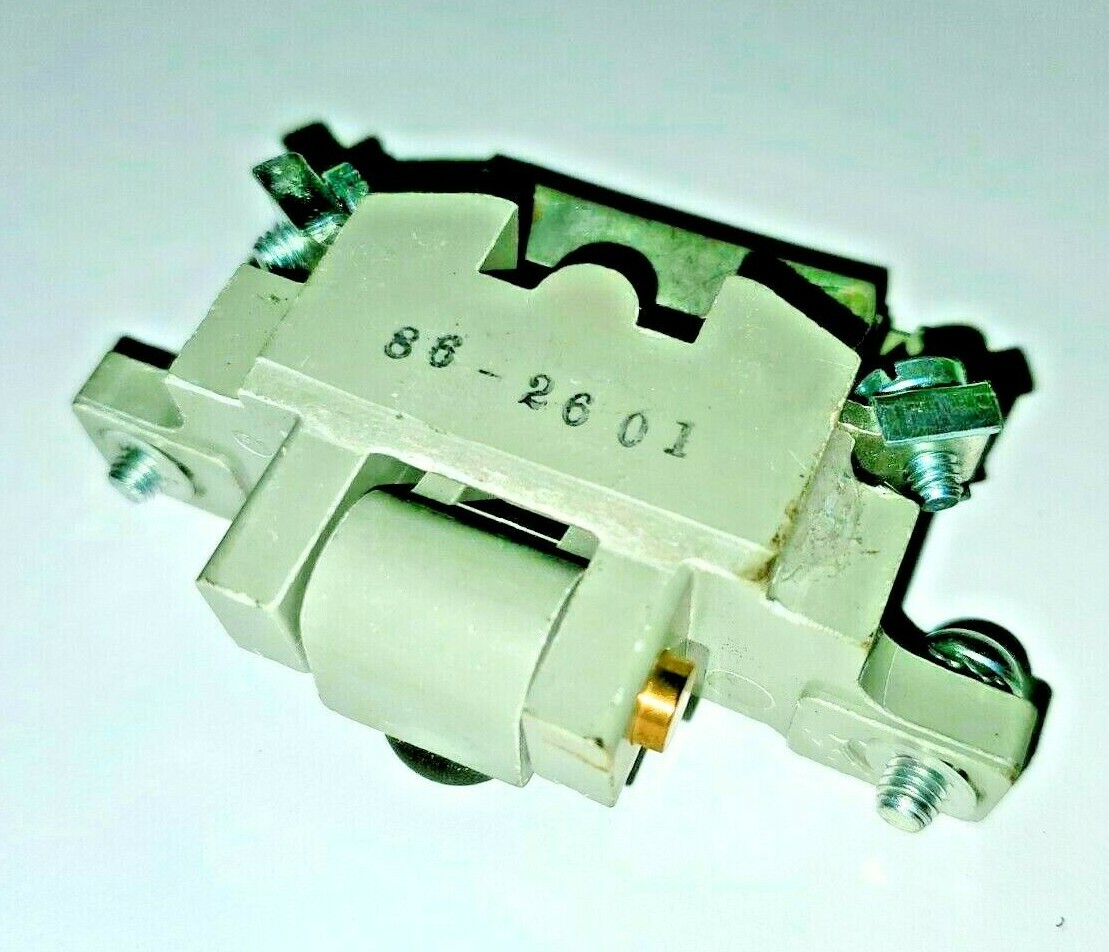 CUTLER HAMMER 86-2601 Screw Terminal, Type-F, Contact Block Master Switch