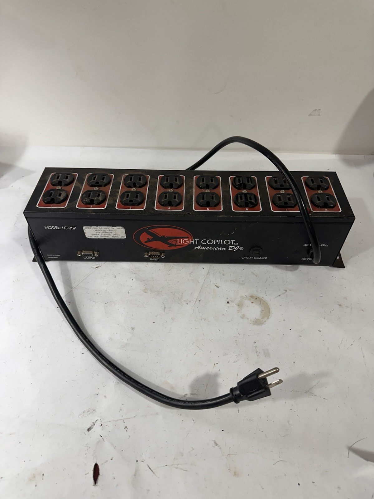 American DJ Light Copilot LC-8SP 8 Channel Light Effect System Controller Tested