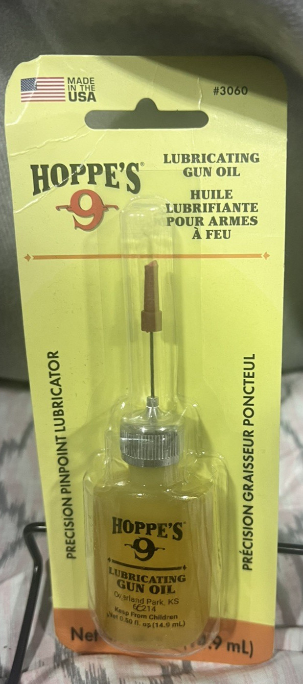Hoppe’s No. 9 Lubricating Oil – 14.9ml Precision Needle Oiler High-Performance