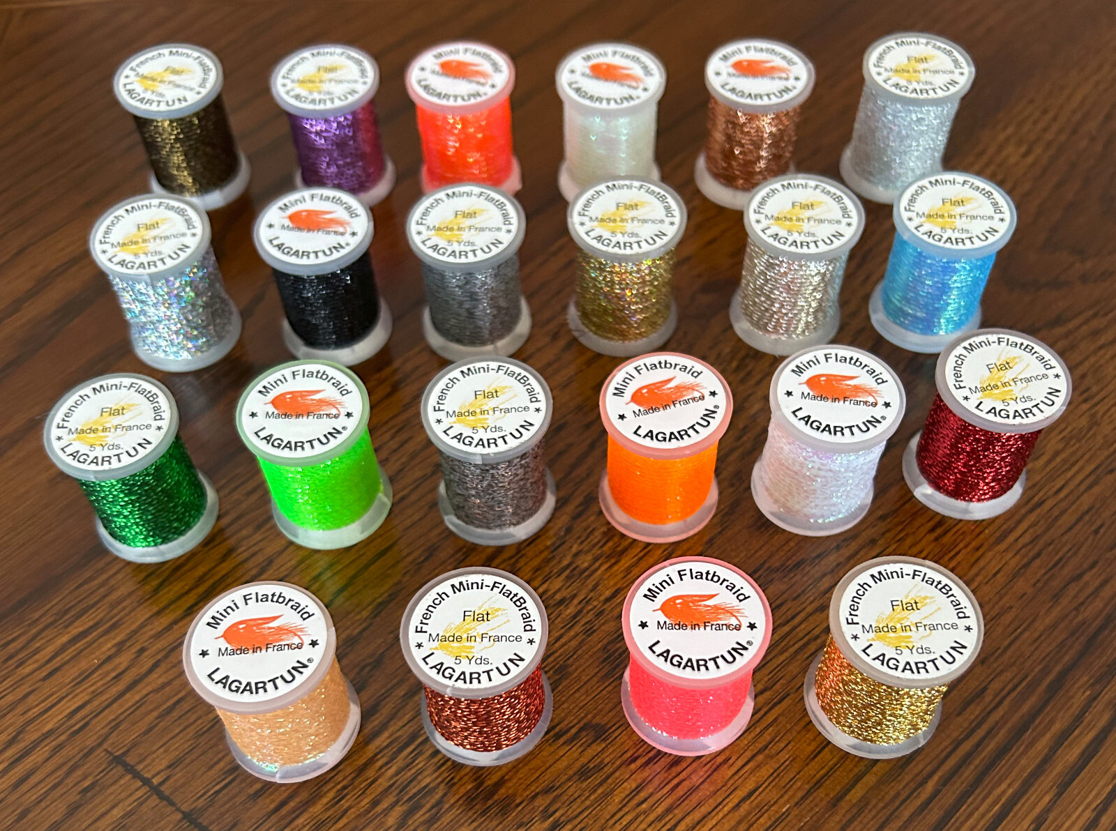 Mini Flat Braid - 5 Yard Spool - Lagartun