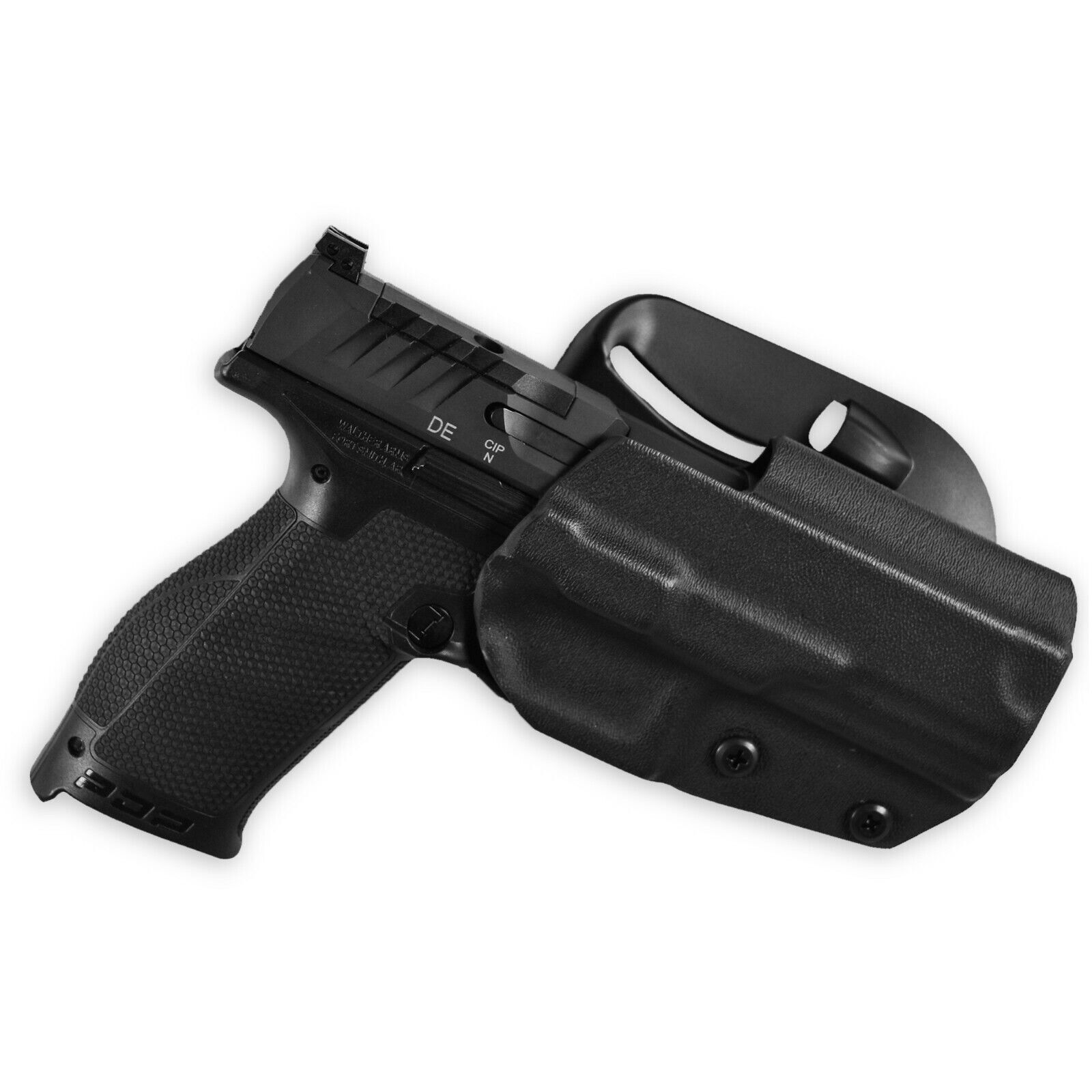 WHOLEGUNS OWB Kydex Holster WALTHER PDP COMPACT/4"/4.5" - Paddle