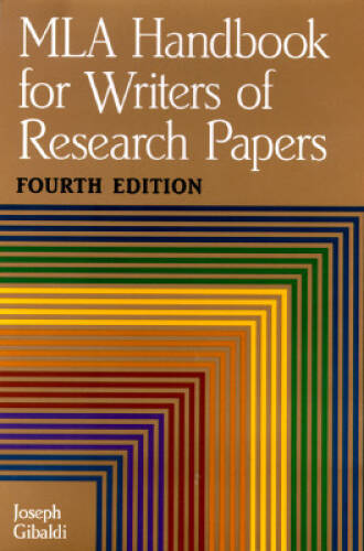 MLA Handbook for Writers of Research Papers - Paperback - VERY GOOD