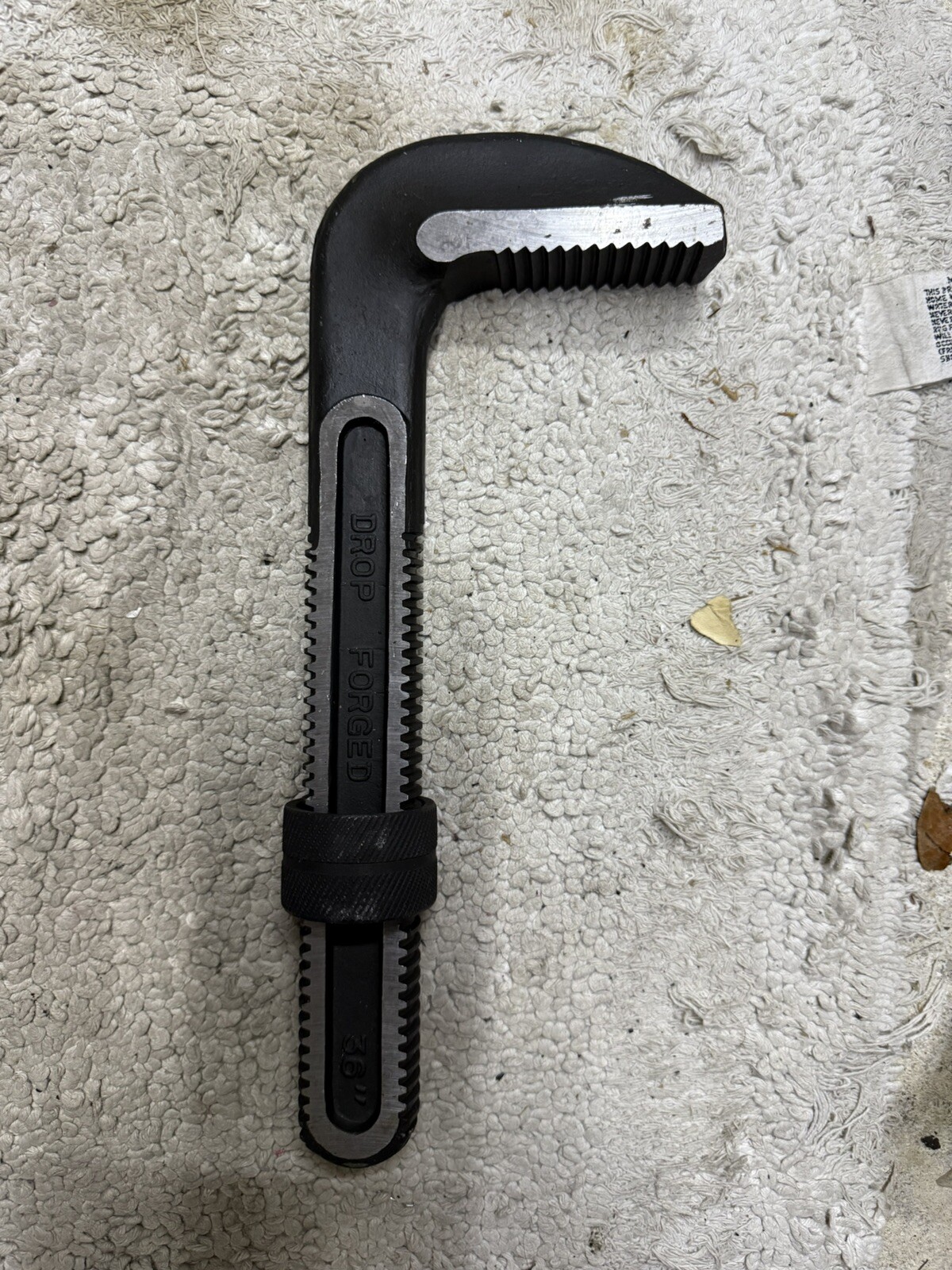 Drop Forged Pipe Wrench Hook Jaw and Nut Replacement Parts for 36” Wrench
