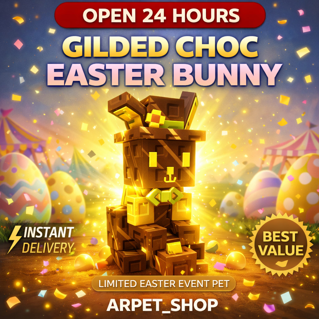 [🐶] Roblox GROW A GARDEN | Gilded Choc Easter Bunny