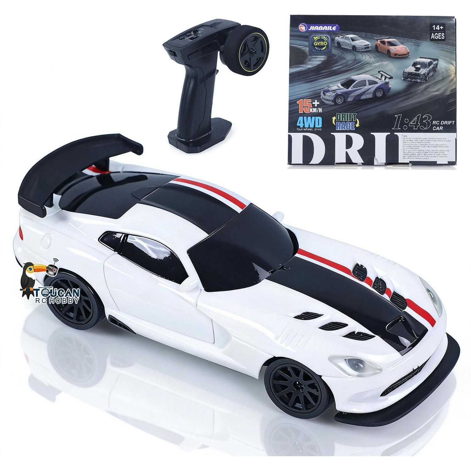 LowPrice 2.4G Racing 4311G 1/43 Gyro RC Drift Vehicle 4WD Mini Toy Radio Battery