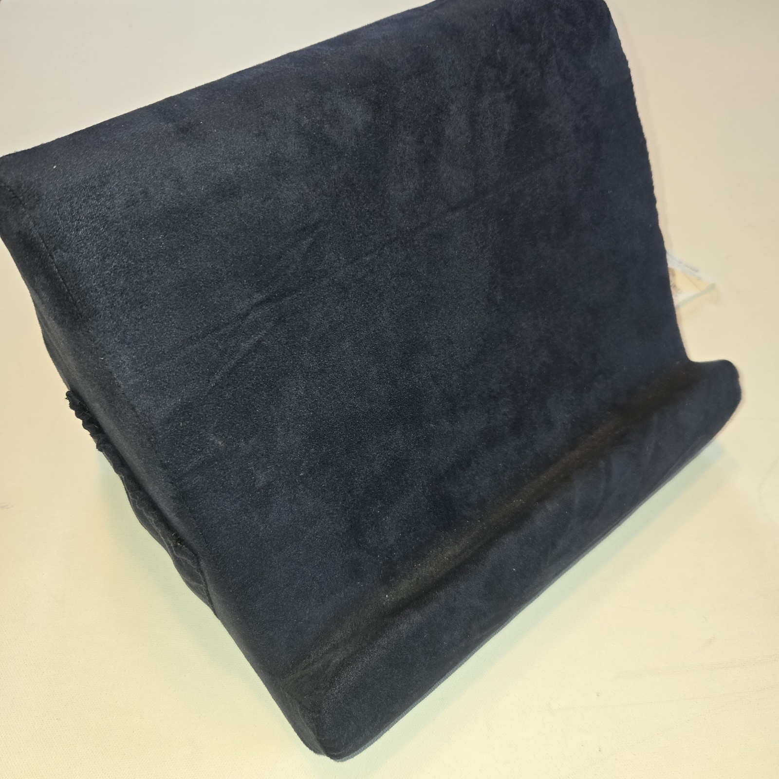 Tab Pillow Navy Blue Soft Lap Pillow for Tablets, E-readers