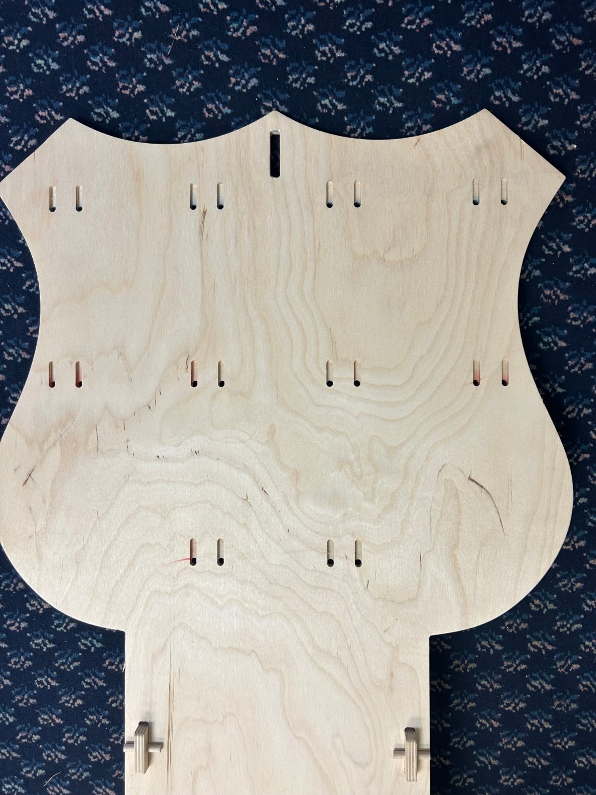 Wooden Display Rack