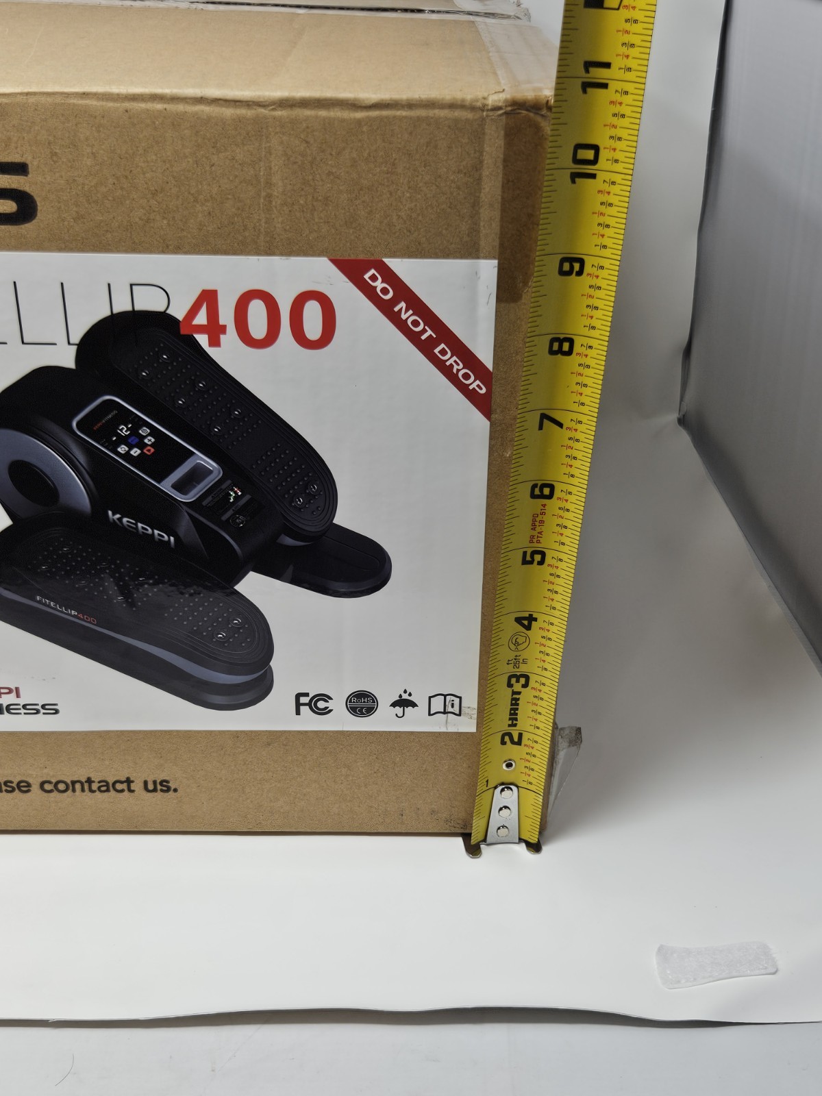 🏃 Keppi FITELLIP400 Under Desk Elliptical Machine Remote Magnetic NEW