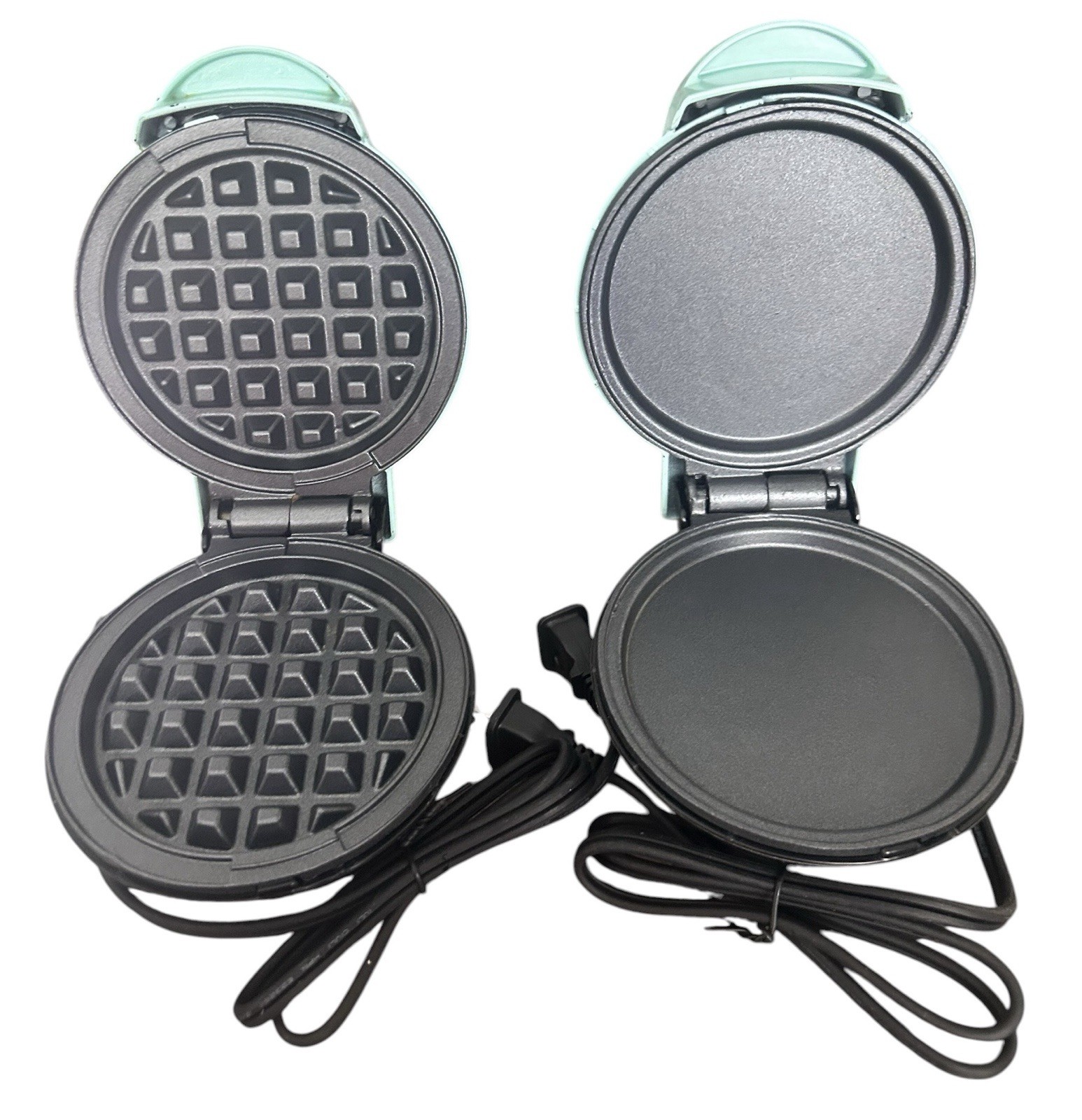 Dash Mini Maker 2-Piece Griddle for Pancakes & Waffle Maker Set of 2