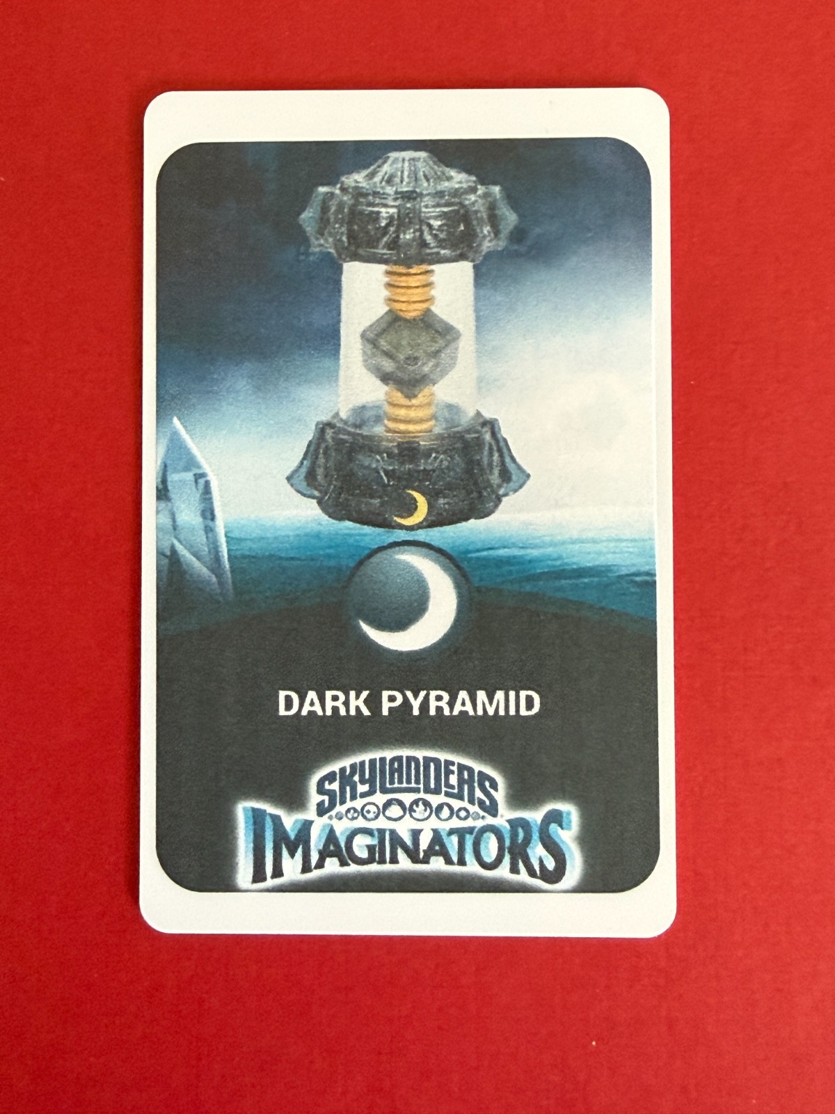 Skylanders Imaginators Creation Crystal Dark Pyramid NFC Card FACTORY RESET