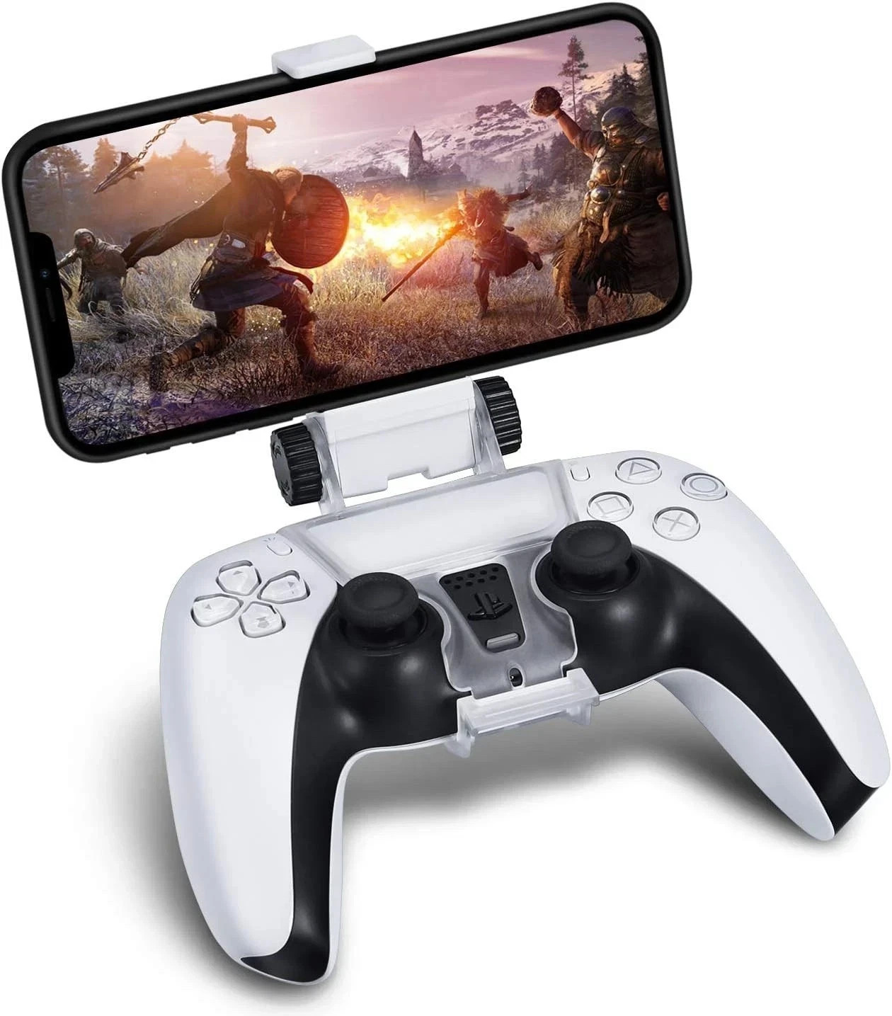 NEXIGO PS5 Controller Phone Clip Mount for PlayStation 5 Controller Phone Stand
