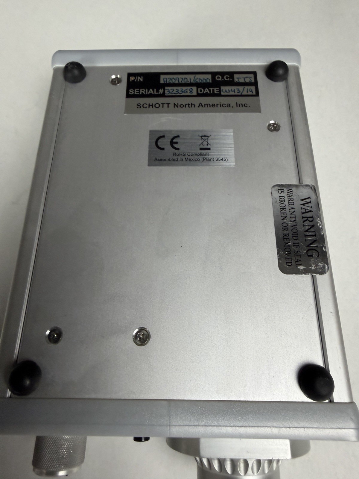 Moritex Schott LLS3 A20970.1/6000/EU LED Light Source Illuminator *Guaranteed*