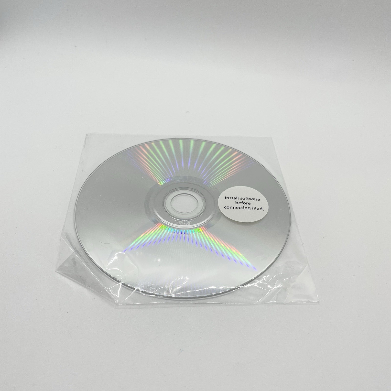 Apple iPod iTunes Installation Software CD Disc Software & Manuals Stickers