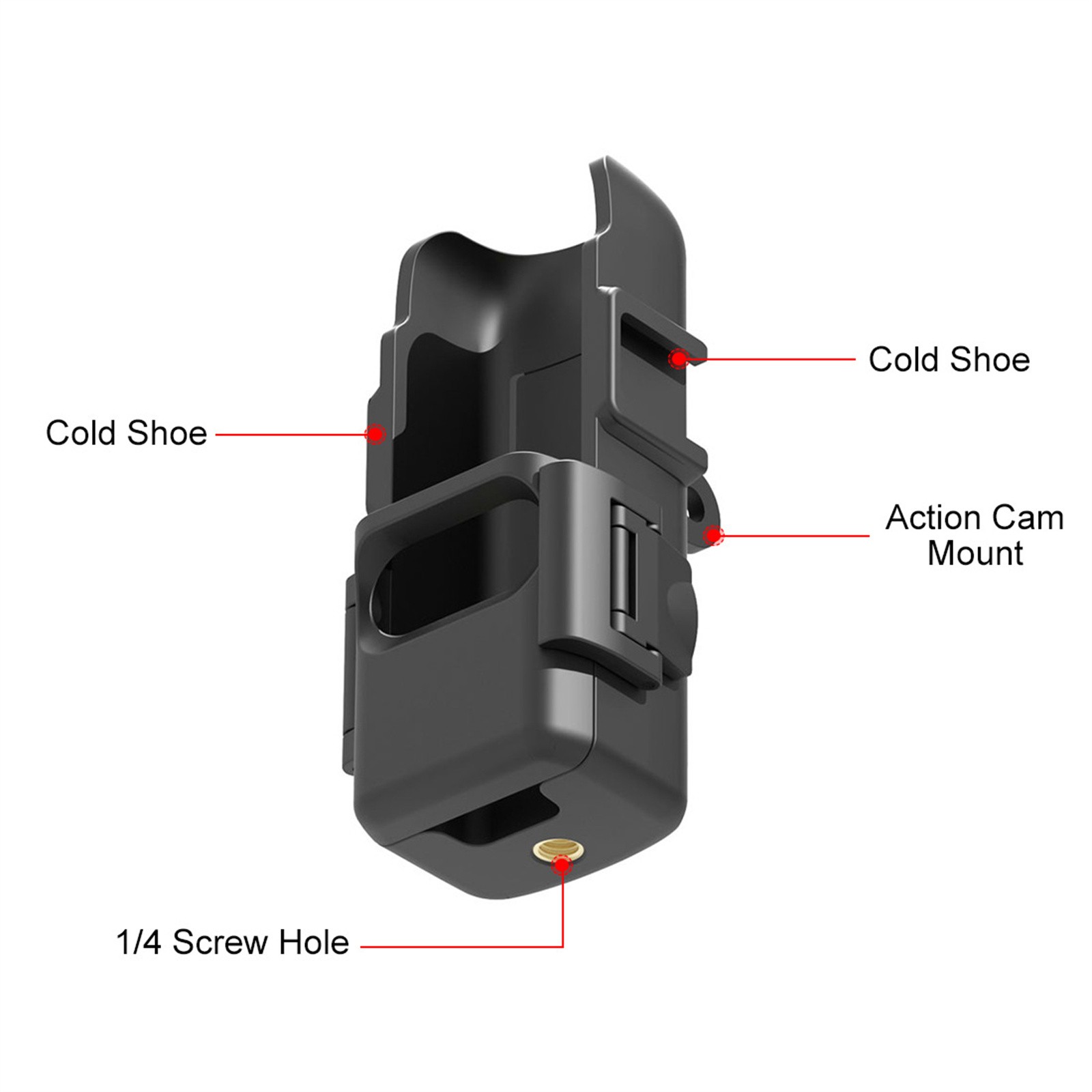 New Camera Protective Frame Case Parts for DJI Osmo Pocket 3 Expansion Adapter