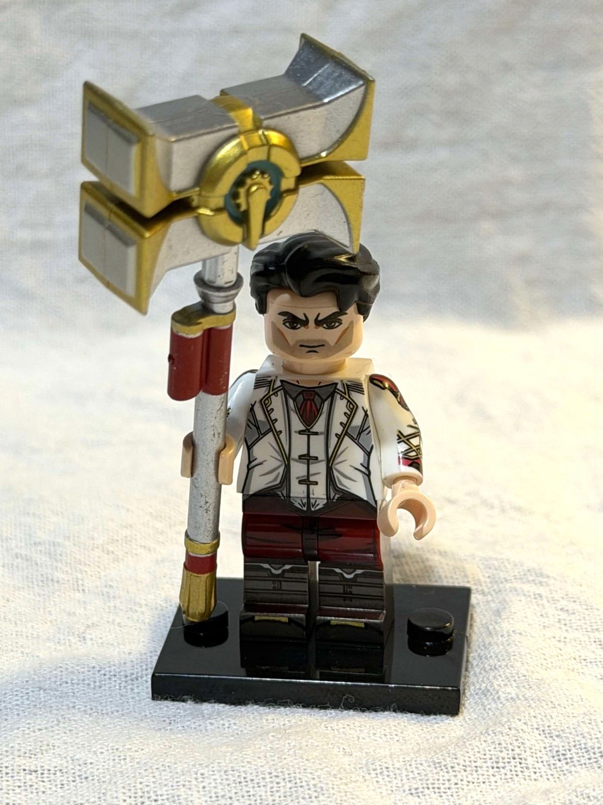 Jayce- Custom Minifigure- Arcane/League of Legends Themed