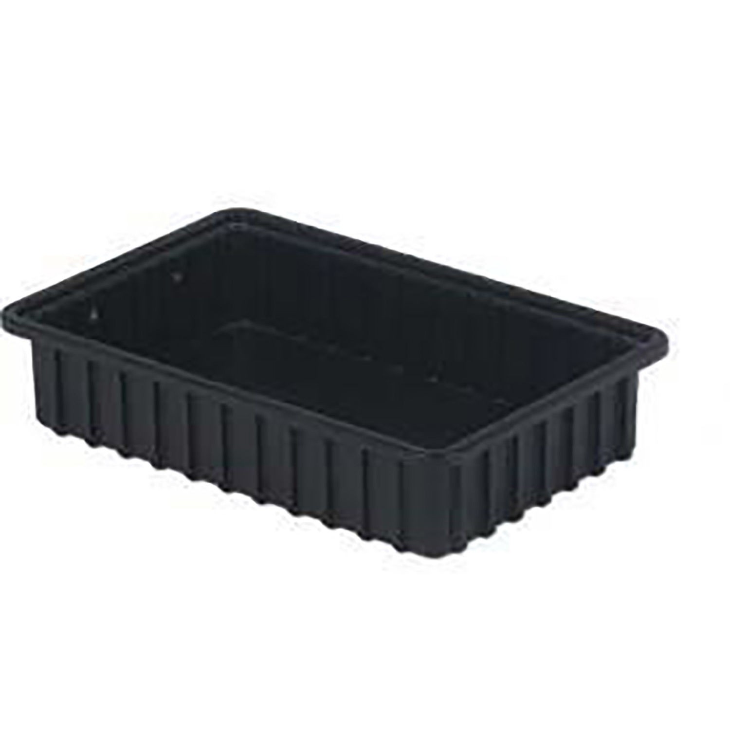 LEWISBins ESD-Safe Divider Box 16-1/2"L x 10-29/32"W x 3-1/2"H Lot of 4