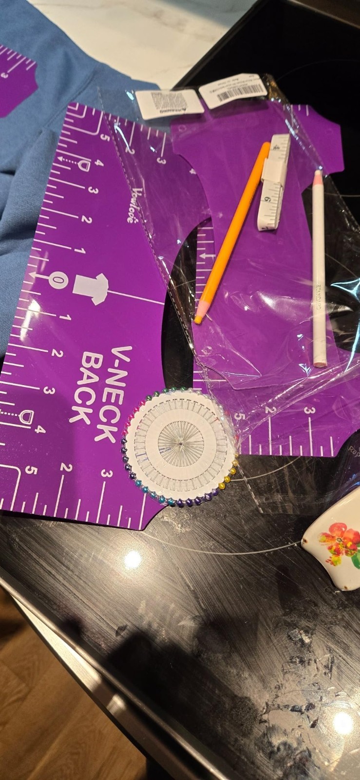 T Shirt Ruler Alignment Guide Set for Sublimation Embroidery DTF Heat Press Tool